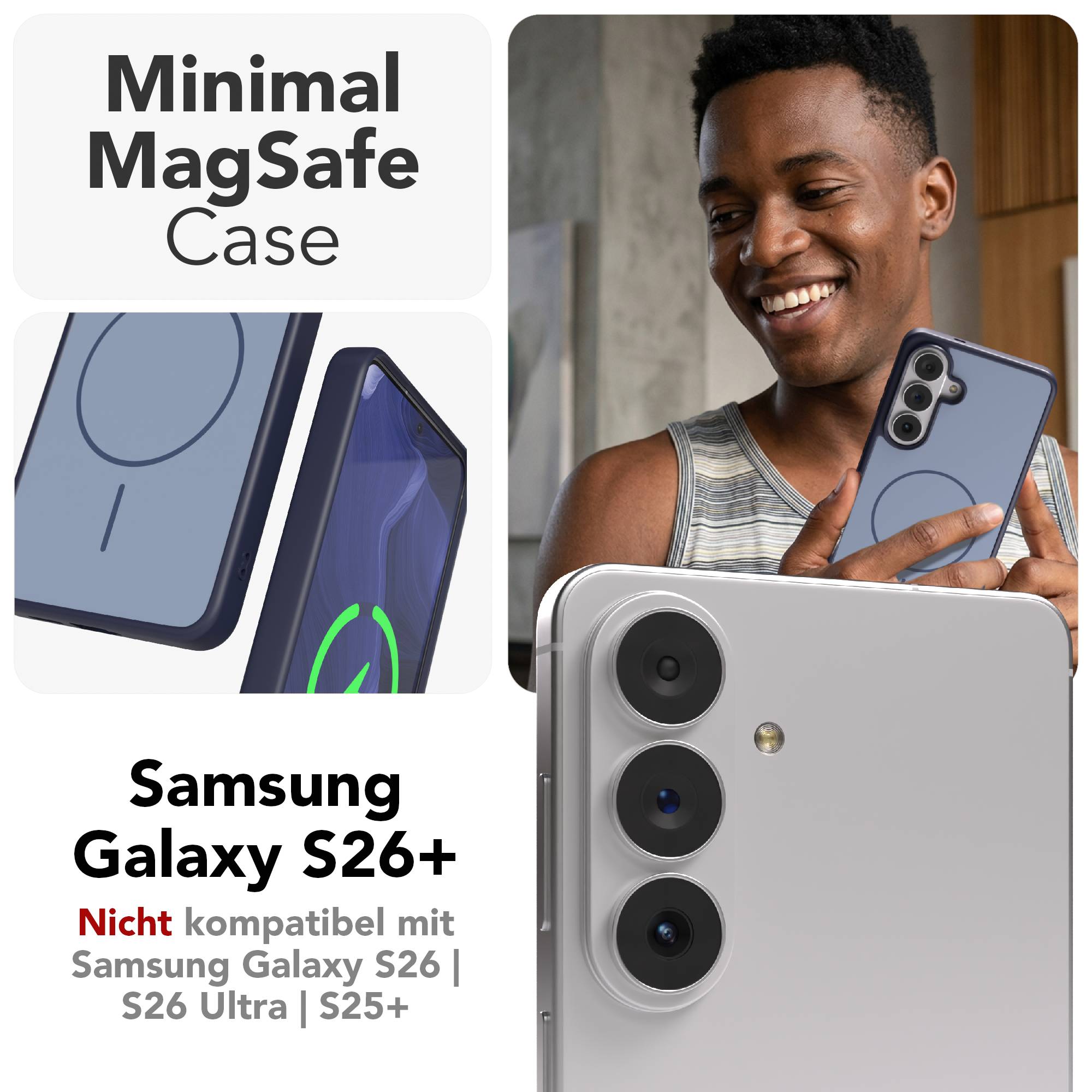 Galaxy S26 Plus Outdoor Hülle mit minimal MagSafe