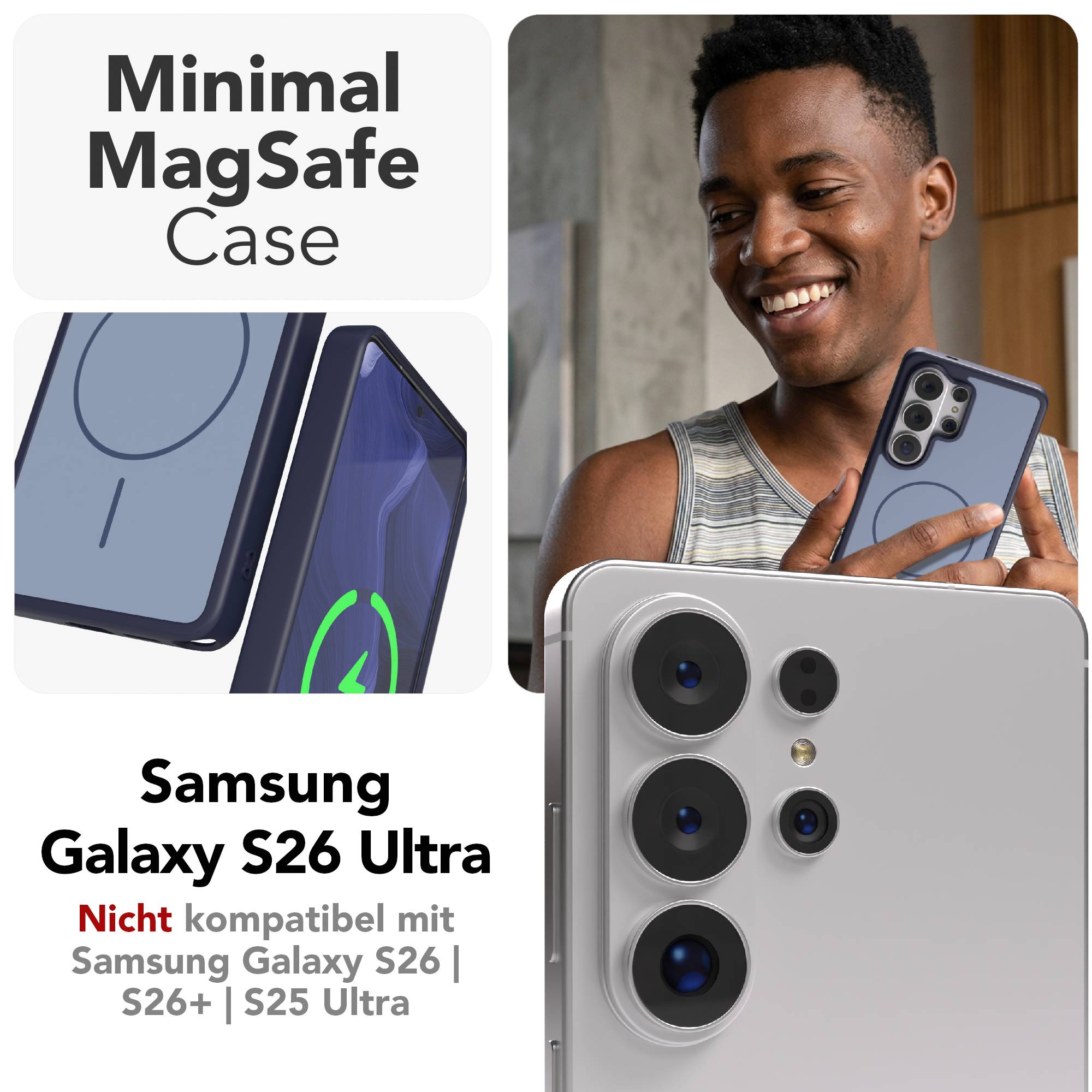 Galaxy S26 Ultra Outdoor Hülle mit minimal MagSafe