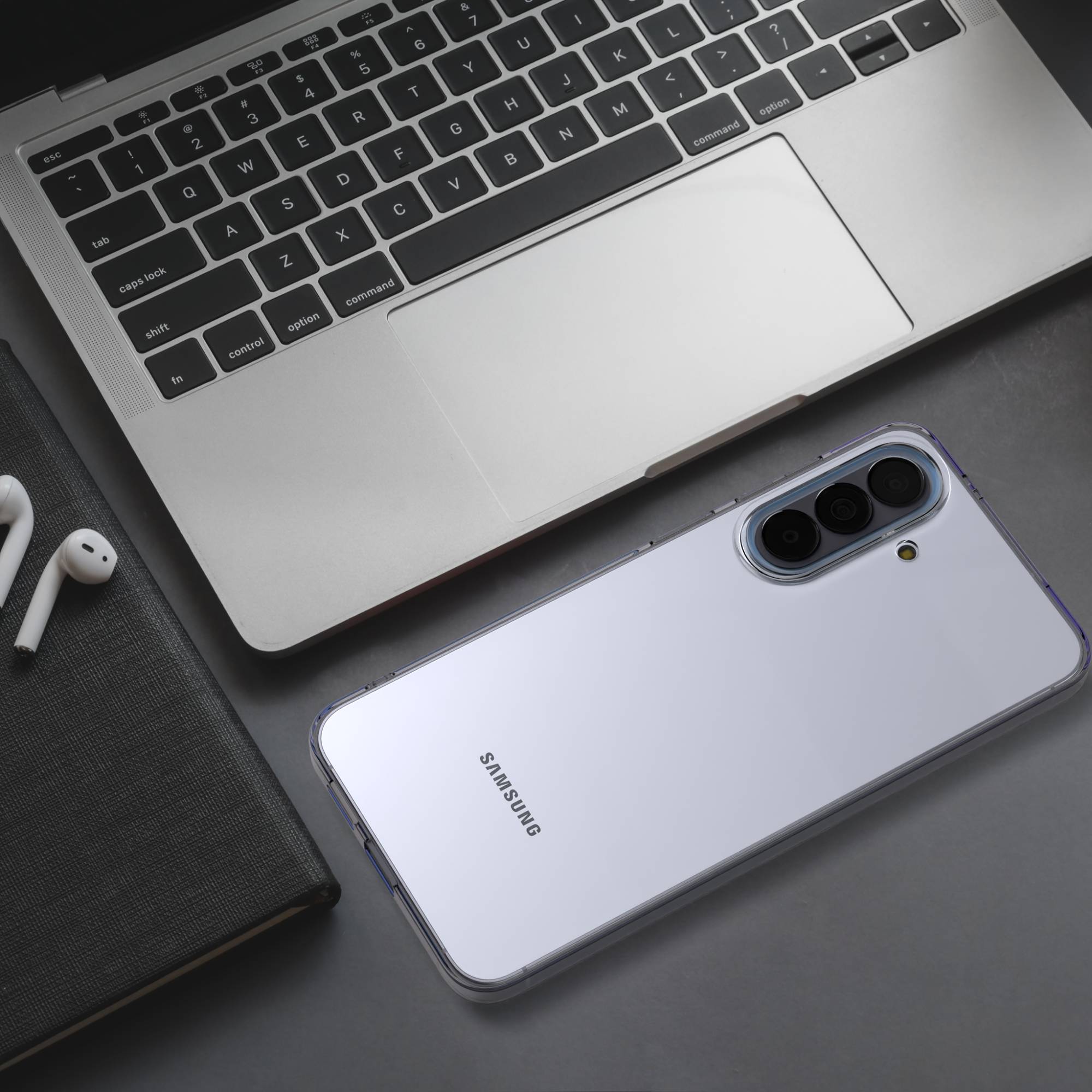 Samsung Galaxy A57 transparente Slimcover Schutzhülle von EAZY CASE