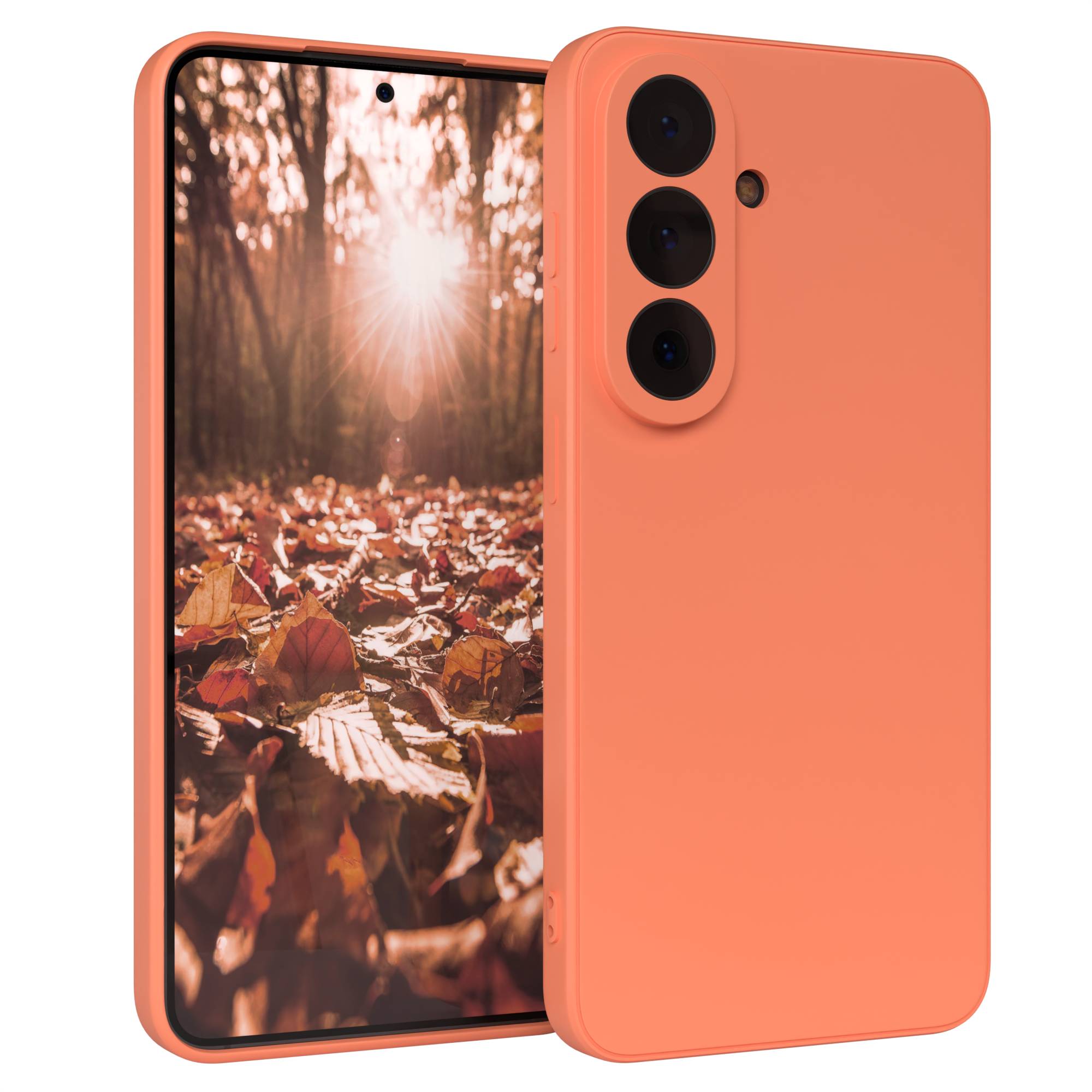 Samsung Galaxy S26 Silikonhülle mit Kameraschutz und transparentem Design