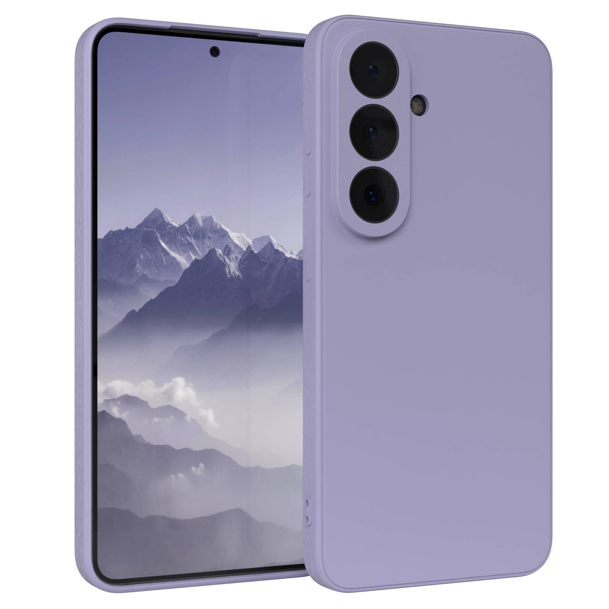 Samsung Galaxy S26 Silikonhülle mit Kameraschutz und transparentem Design