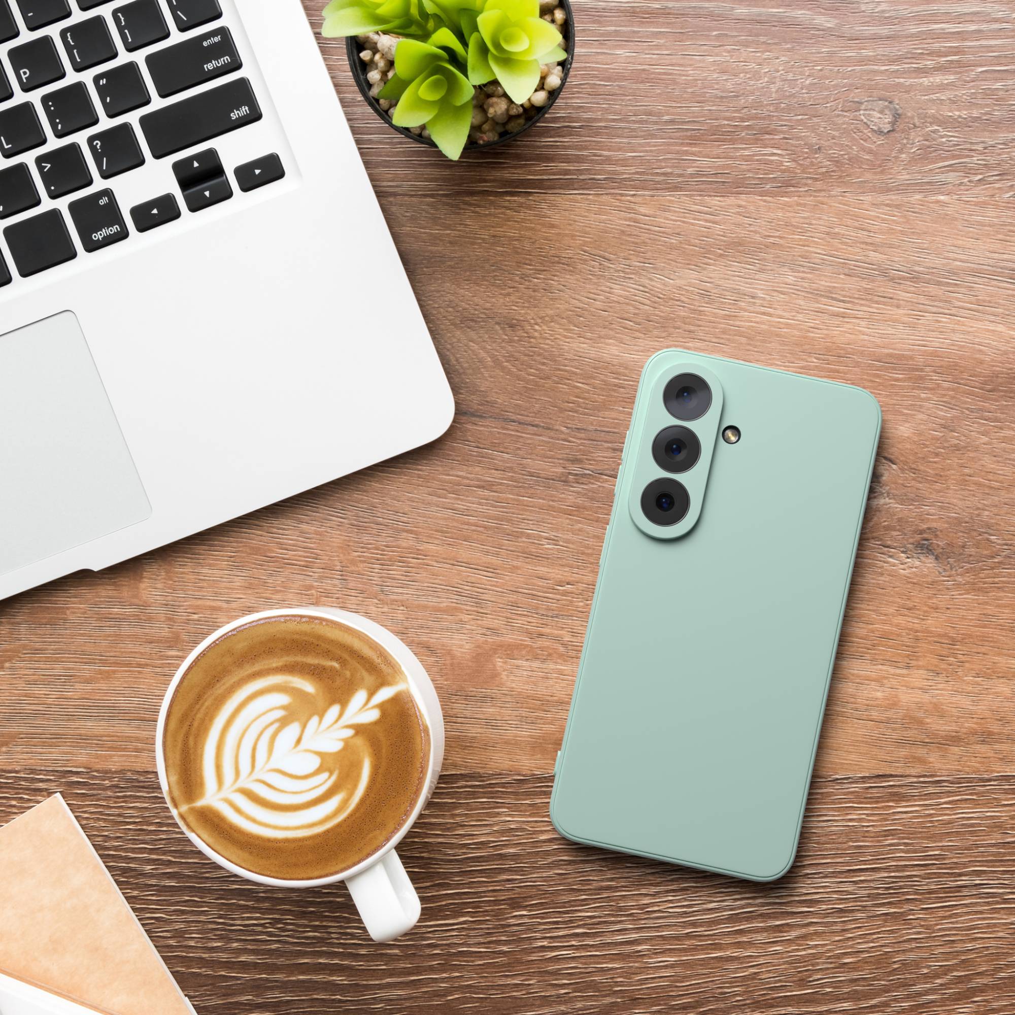 Samsung Galaxy S26 Silikonhülle mit Kameraschutz und transparentem Design