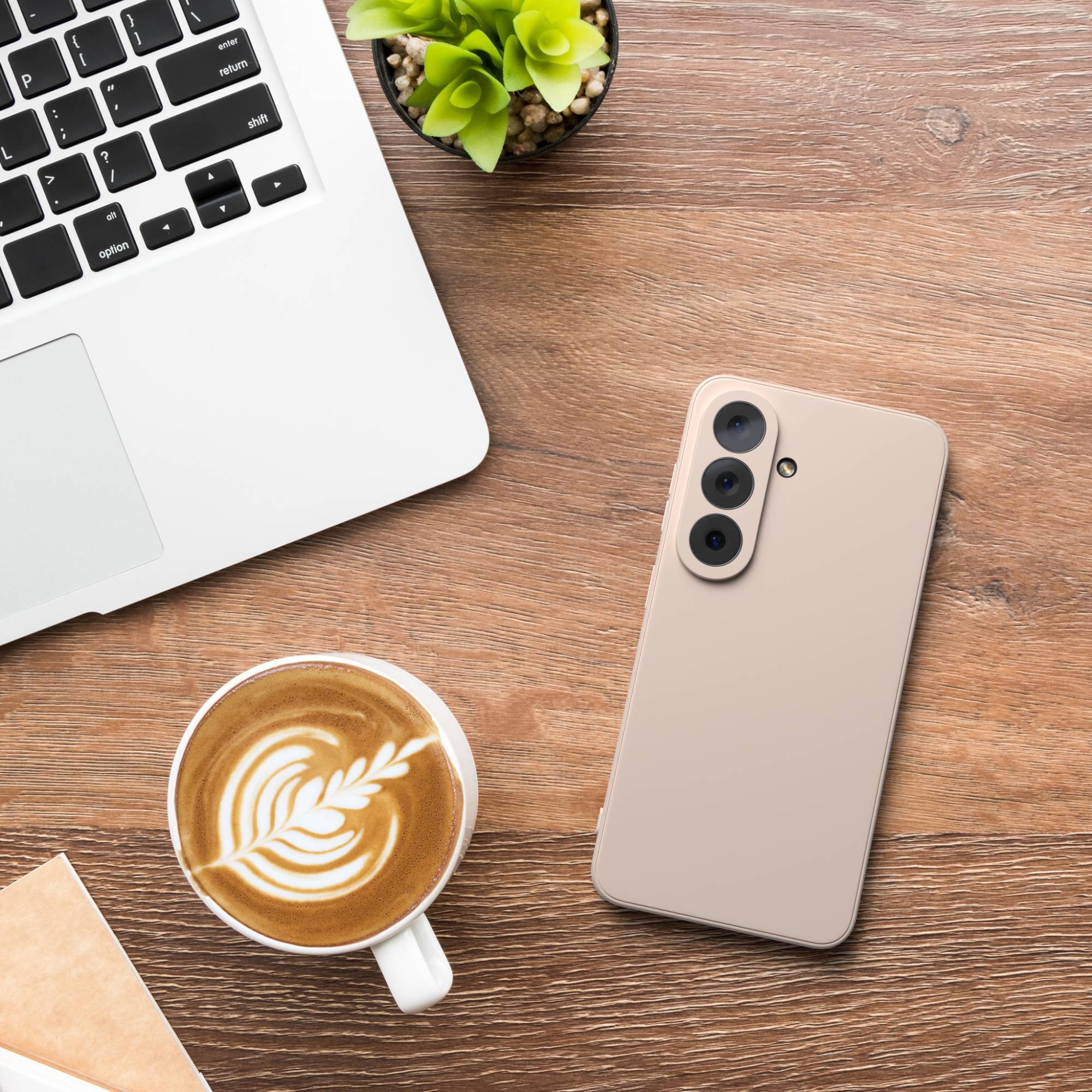 Samsung Galaxy S26 Silikonhülle mit Kameraschutz und transparentem Design