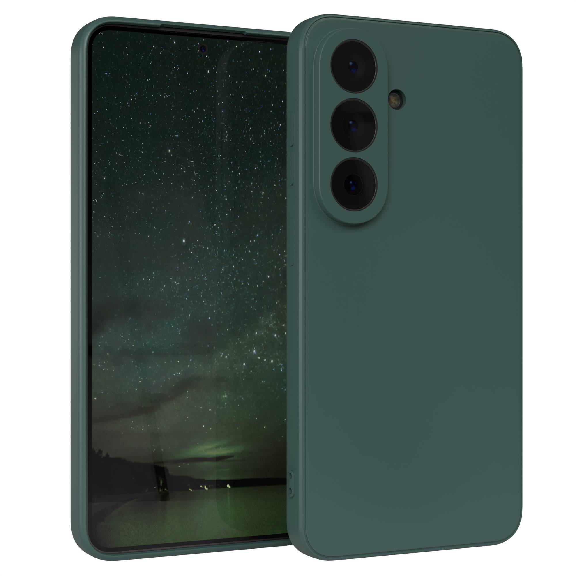 Samsung Galaxy S26 Silikonhülle mit Kameraschutz und transparentem Design