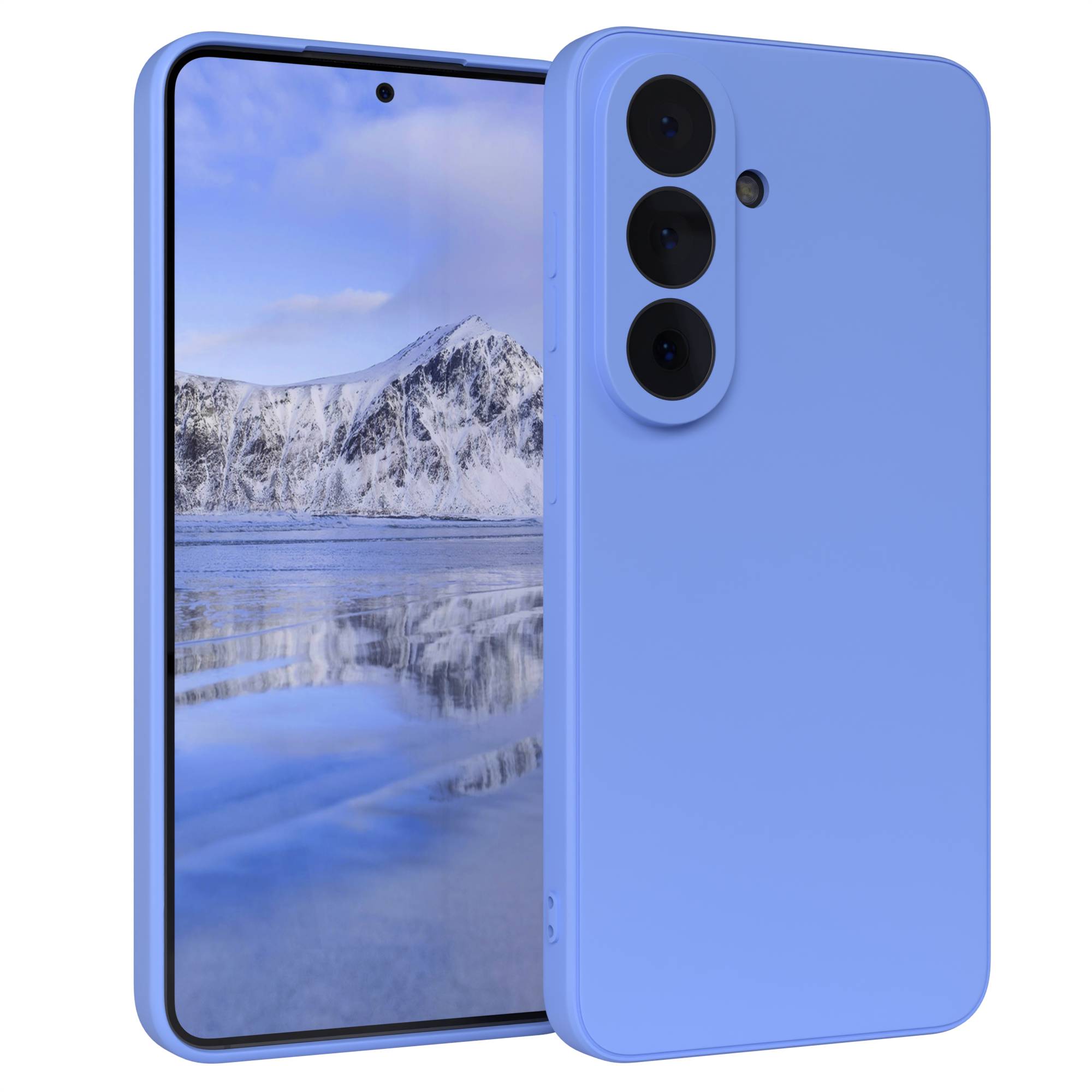 Samsung Galaxy S26 Silikonhülle mit Kameraschutz und transparentem Design