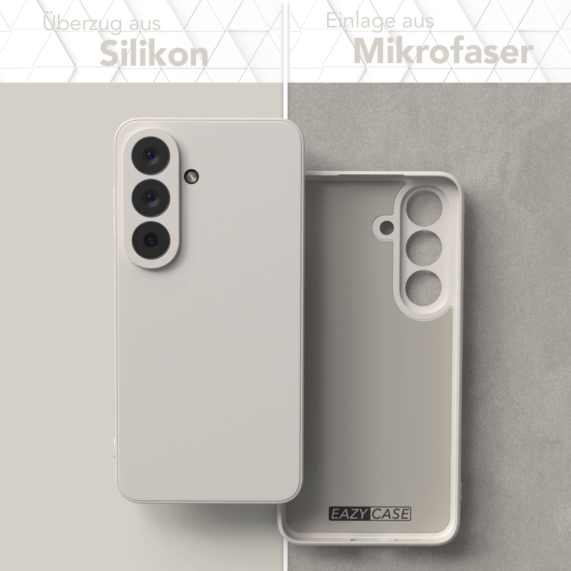 Samsung Galaxy S26 Silikonhülle mit Kameraschutz und transparentem Design