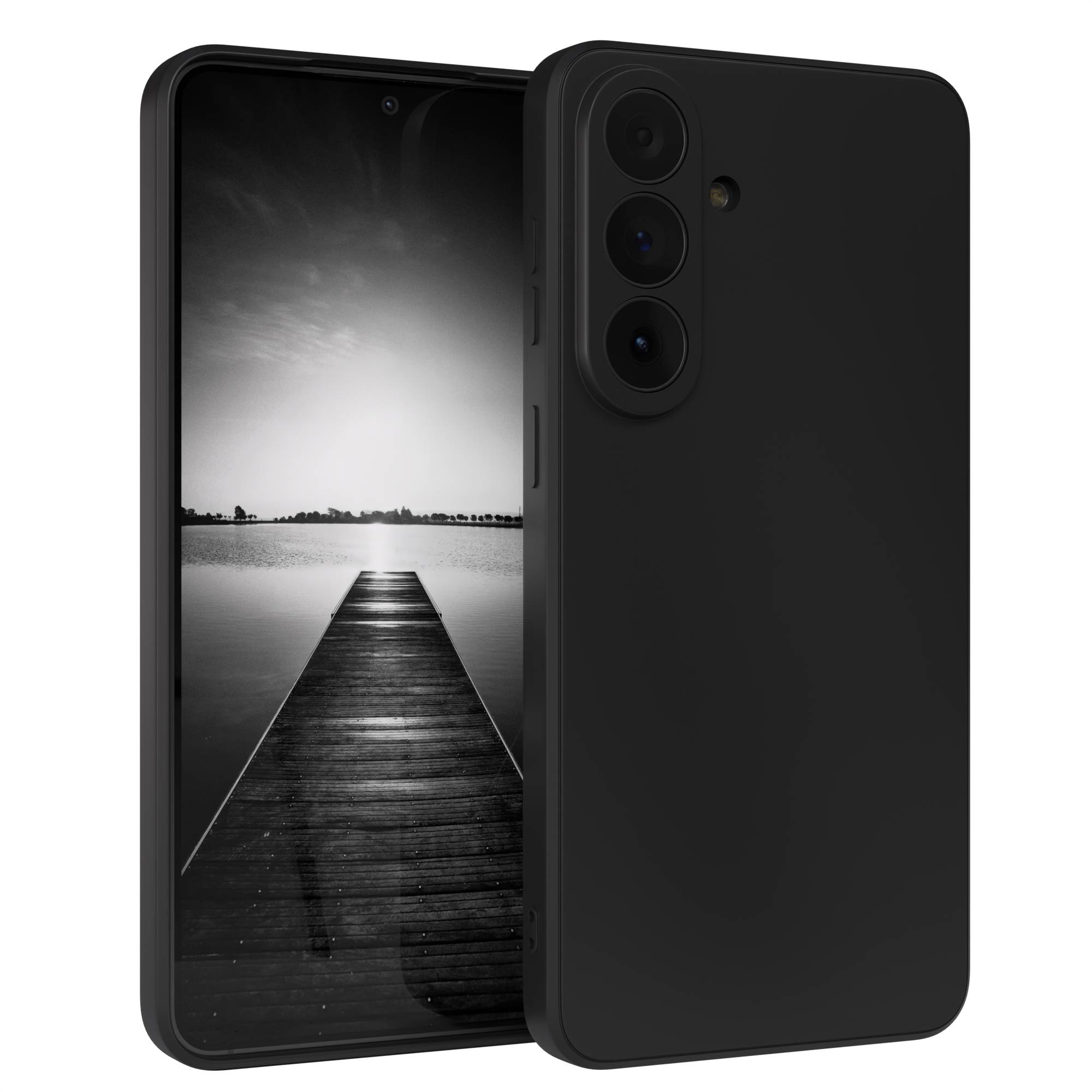 Samsung Galaxy S26 Plus transparente Silikonhülle mit Kameraschutz EAZY CASE