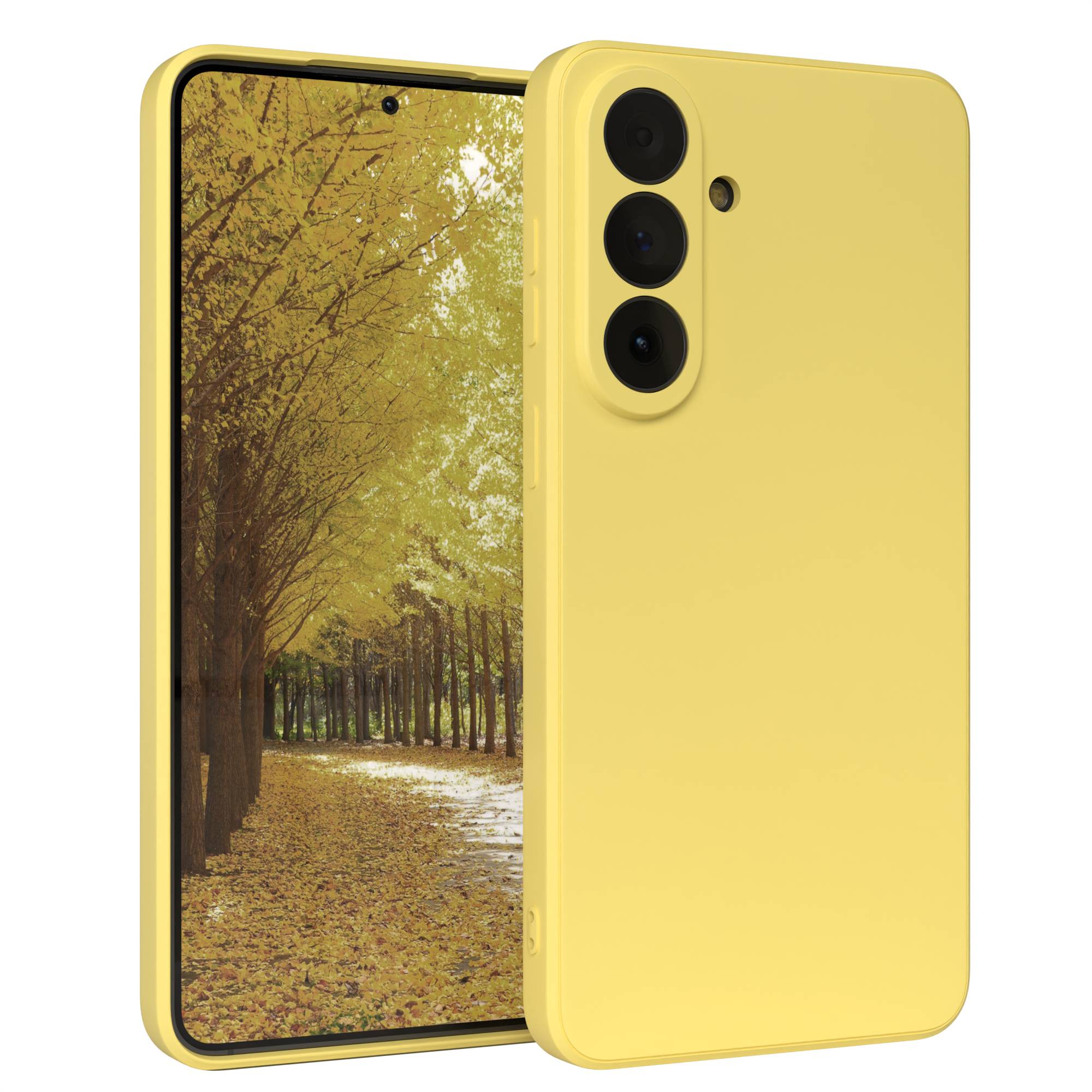 Samsung Galaxy S26 Plus transparente Silikonhülle mit Kameraschutz EAZY CASE