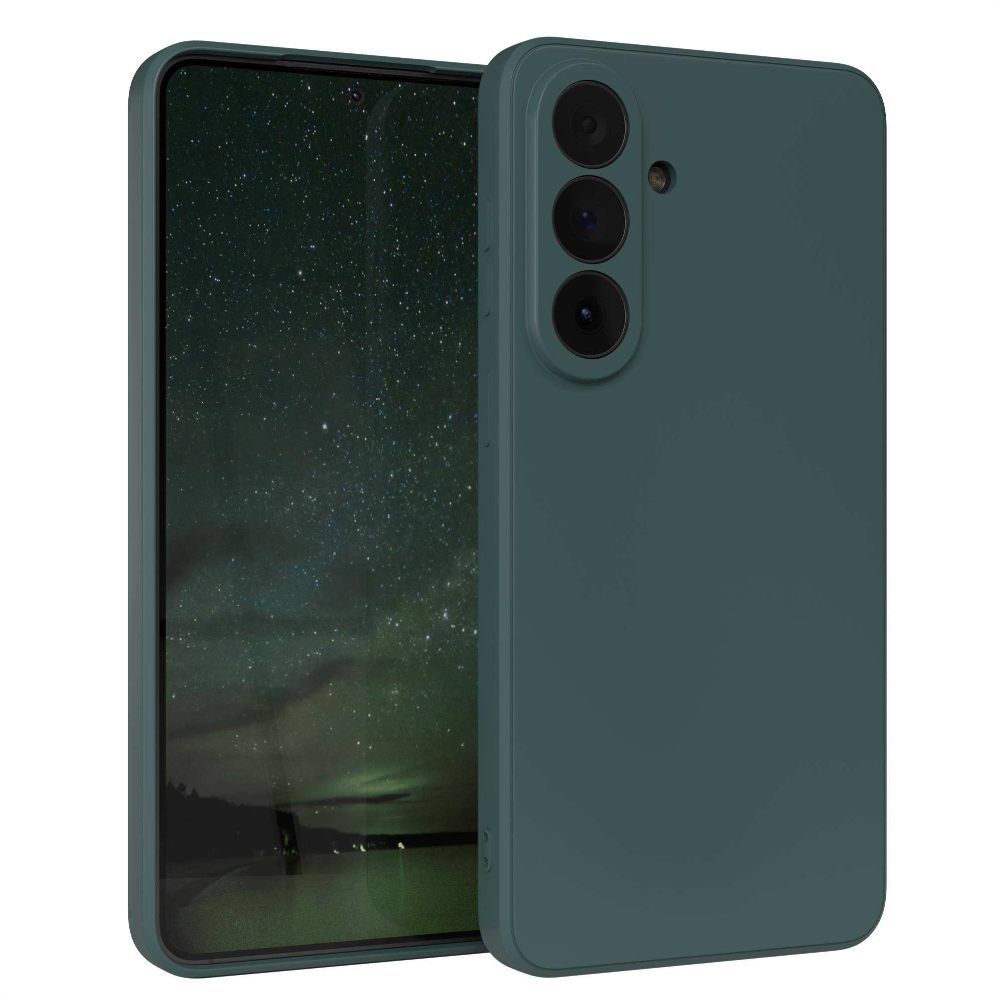 Samsung Galaxy S26 Plus transparente Silikonhülle mit Kameraschutz EAZY CASE