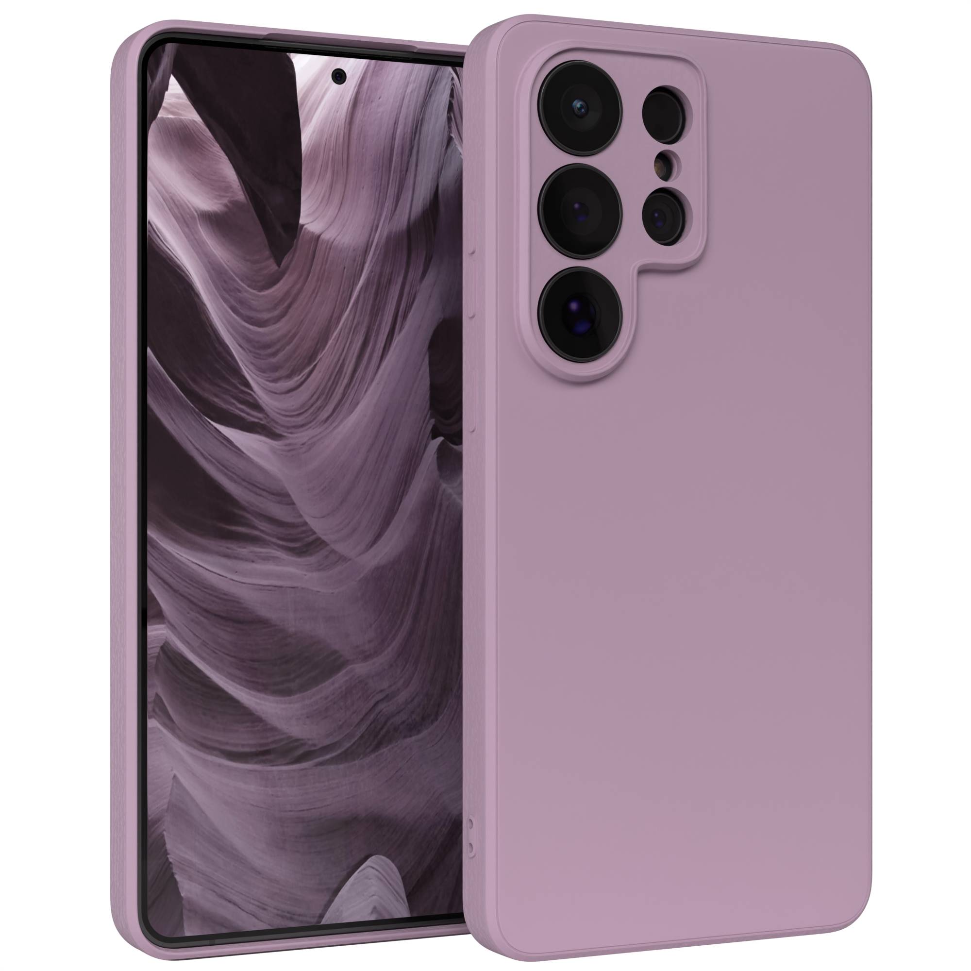 Samsung Galaxy S26 Ultra Silikonhülle transparent mit Kameraschutz EAZY CASE