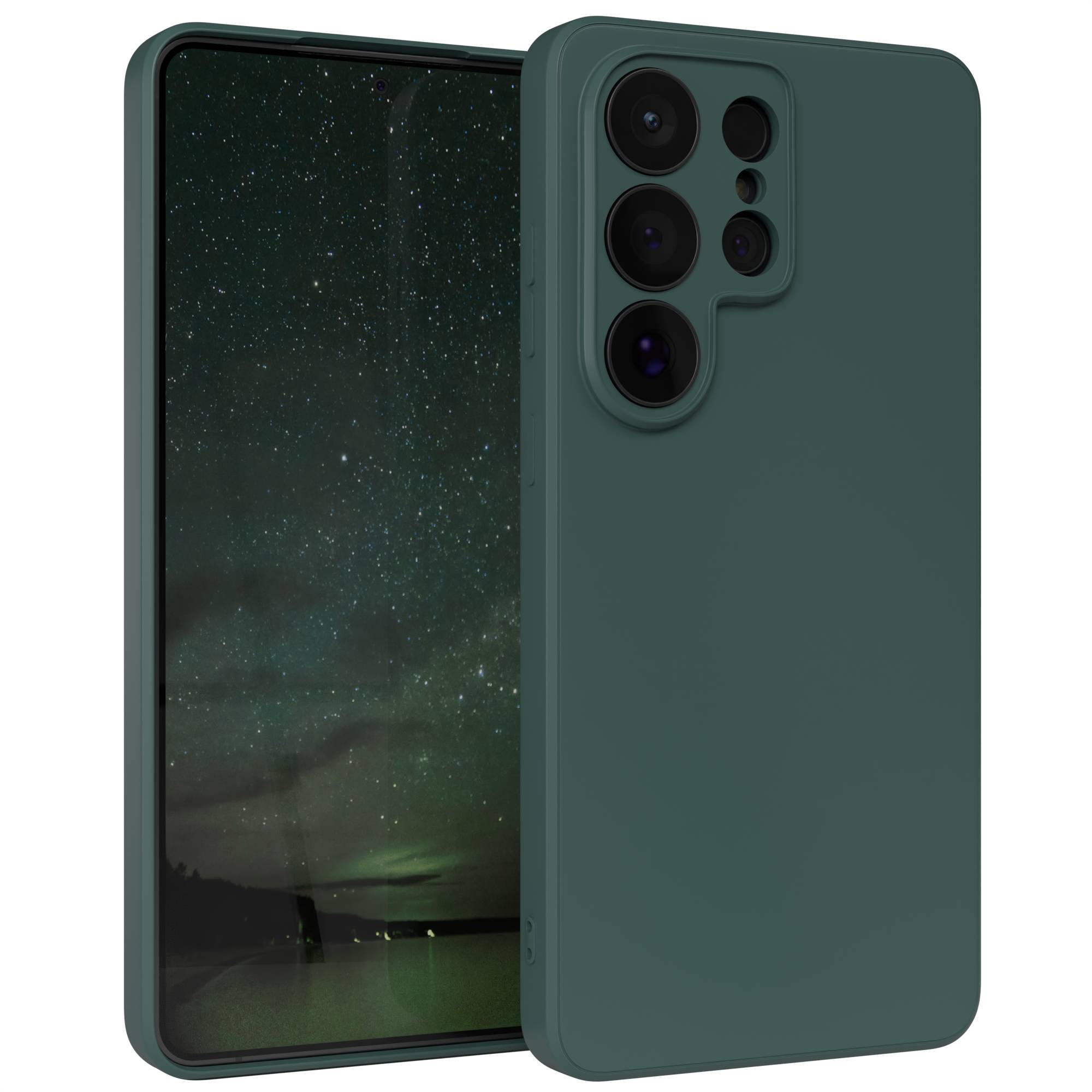 Samsung Galaxy S26 Ultra Silikonhülle transparent mit Kameraschutz EAZY CASE