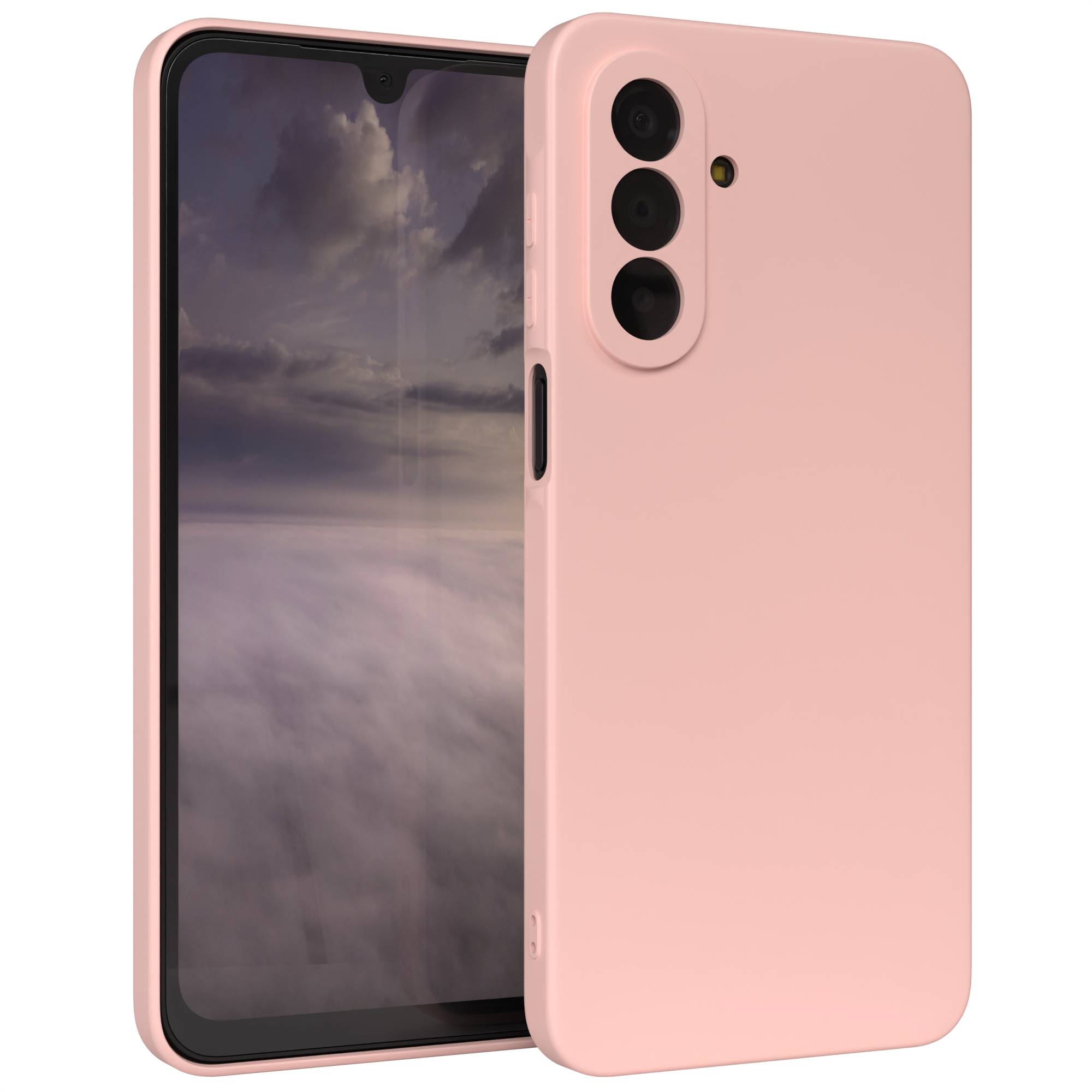 Samsung Galaxy A17 transparente Silikonhülle mit Kameraschutz von EAZY CASE