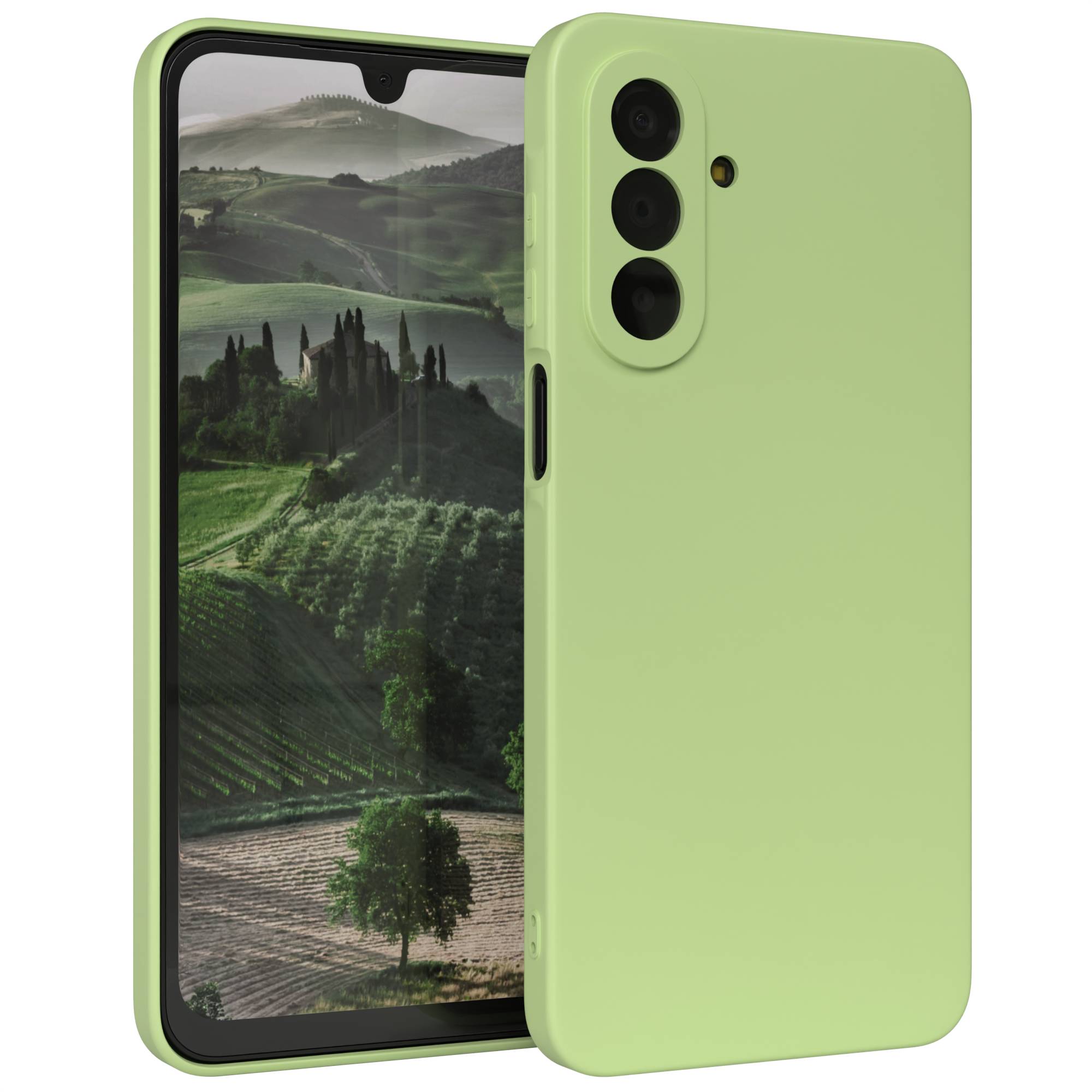 Samsung Galaxy A17 transparente Silikonhülle mit Kameraschutz von EAZY CASE