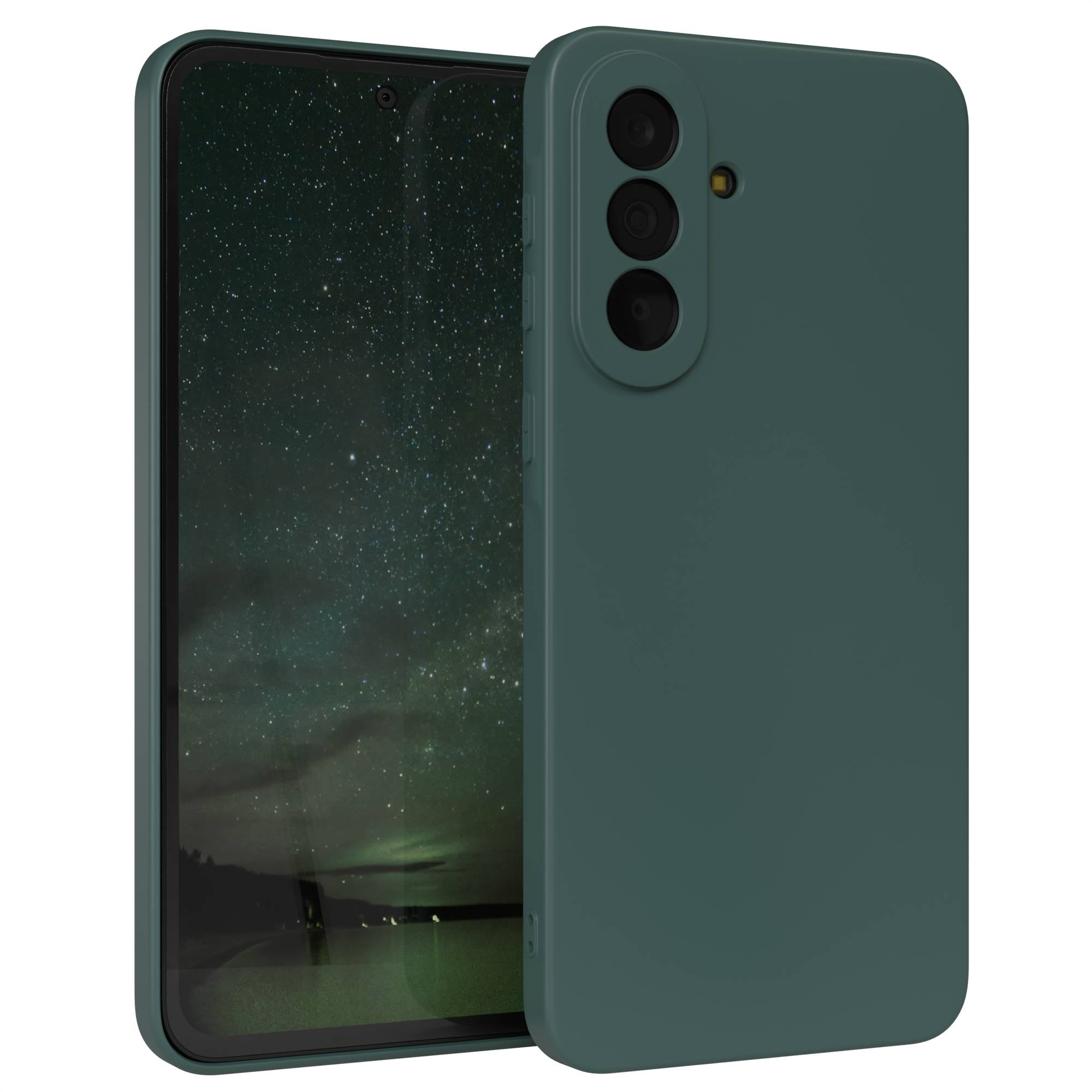Samsung Galaxy A37 transparente Silikonhülle mit Kameraschutz von EAZY CASE