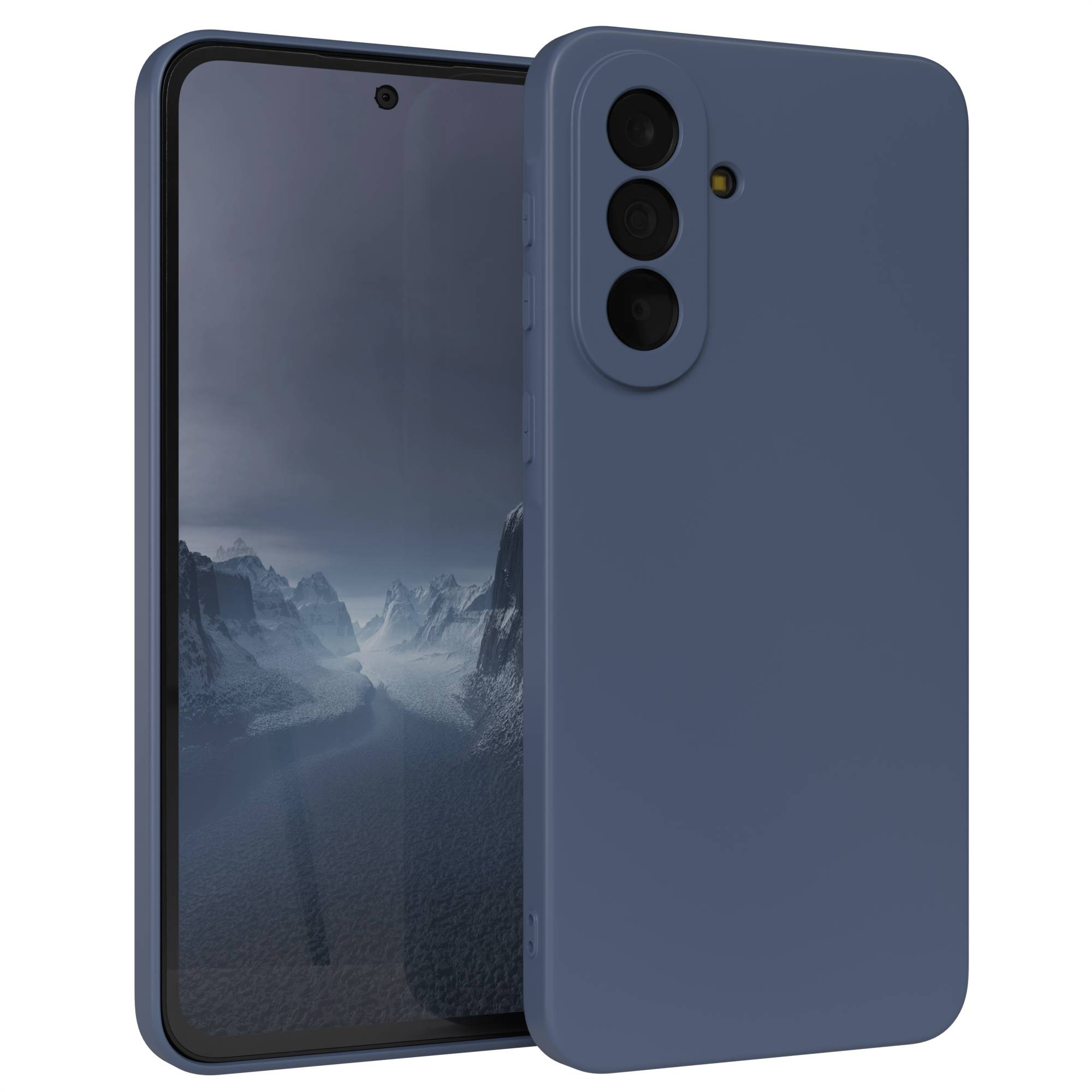 Samsung Galaxy A37 transparente Silikonhülle mit Kameraschutz von EAZY CASE