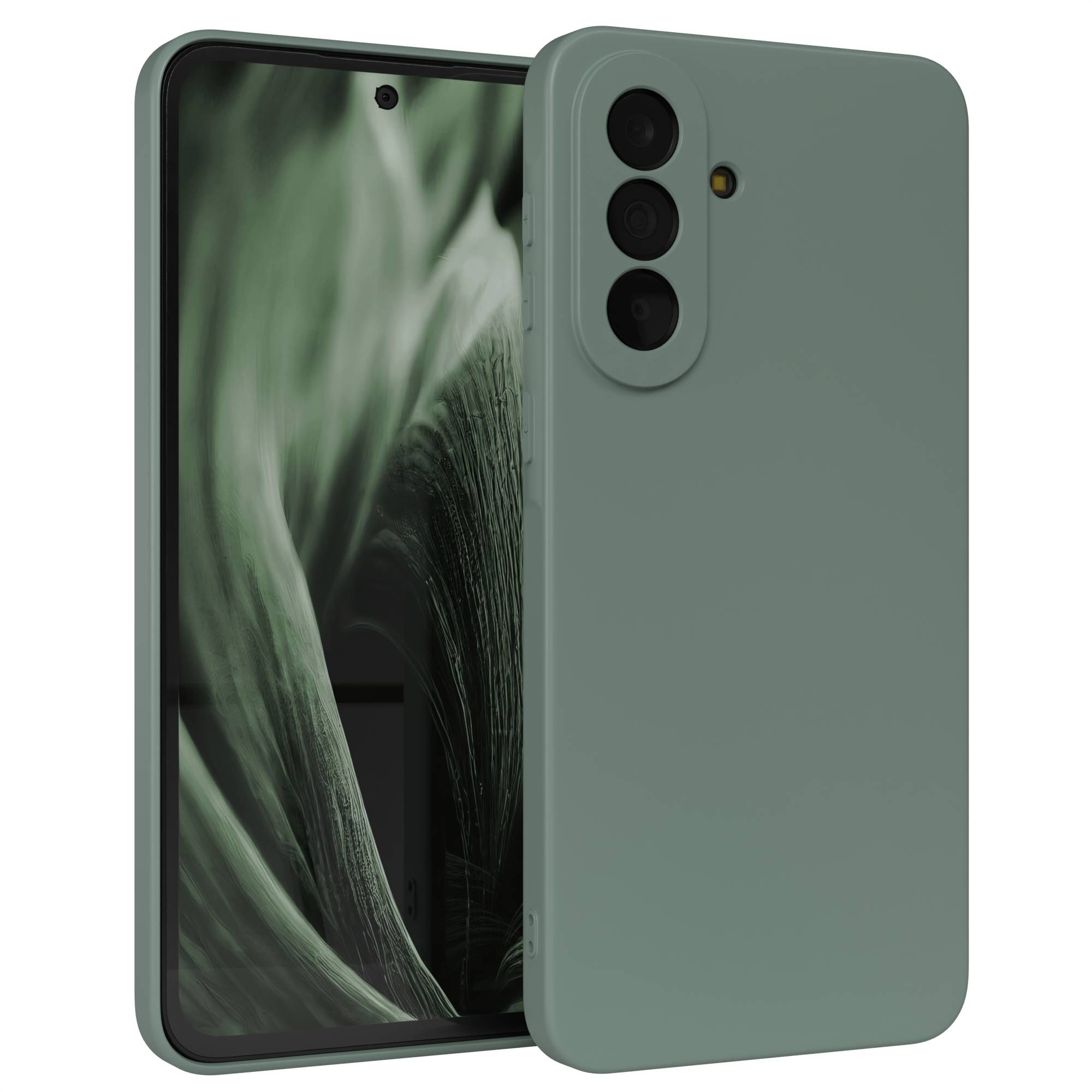 Samsung Galaxy A37 transparente Silikonhülle mit Kameraschutz von EAZY CASE