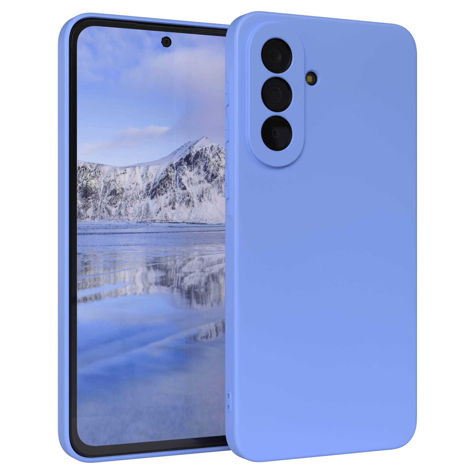 Samsung Galaxy A37 transparente Silikonhülle mit Kameraschutz von EAZY CASE