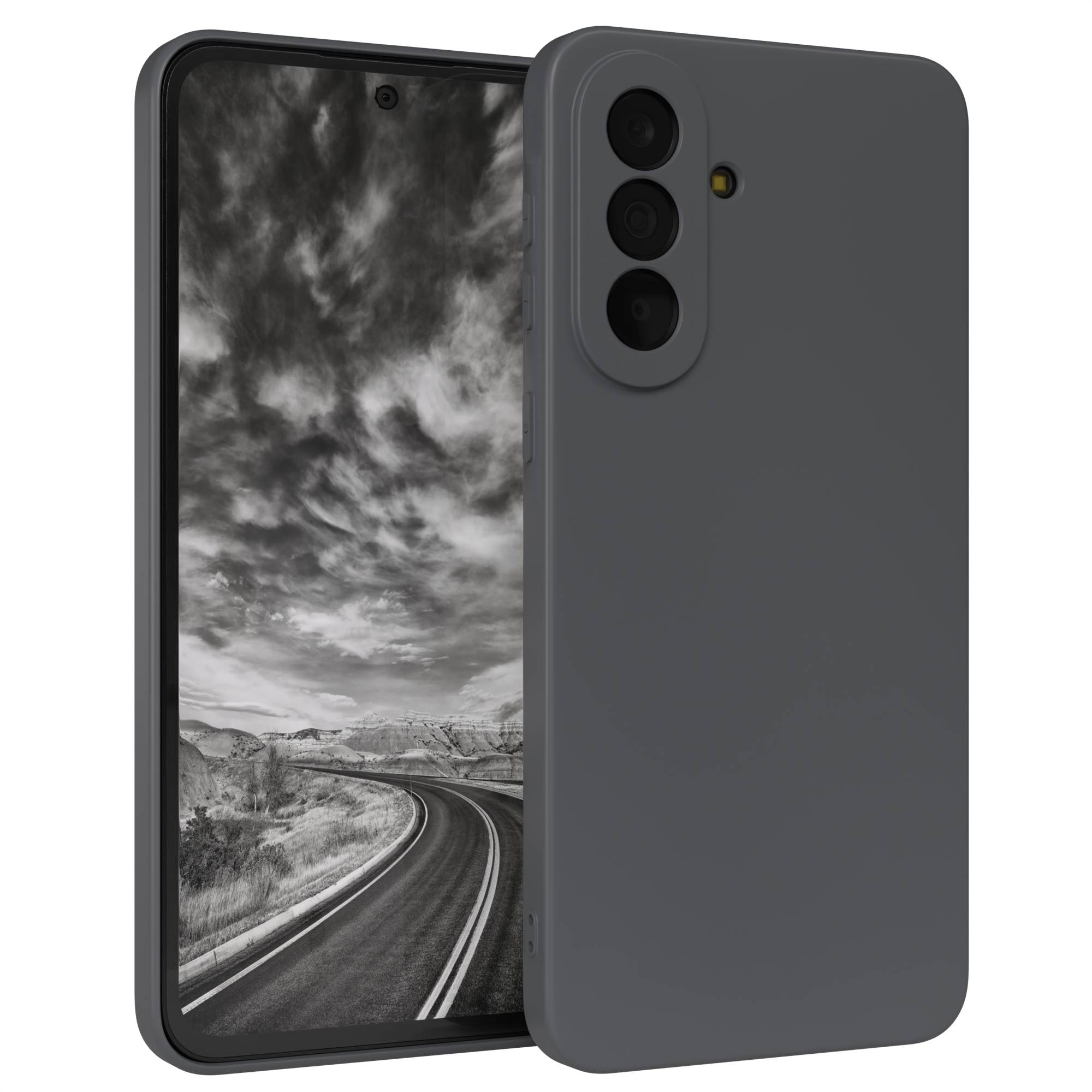 Samsung Galaxy A37 transparente Silikonhülle mit Kameraschutz von EAZY CASE