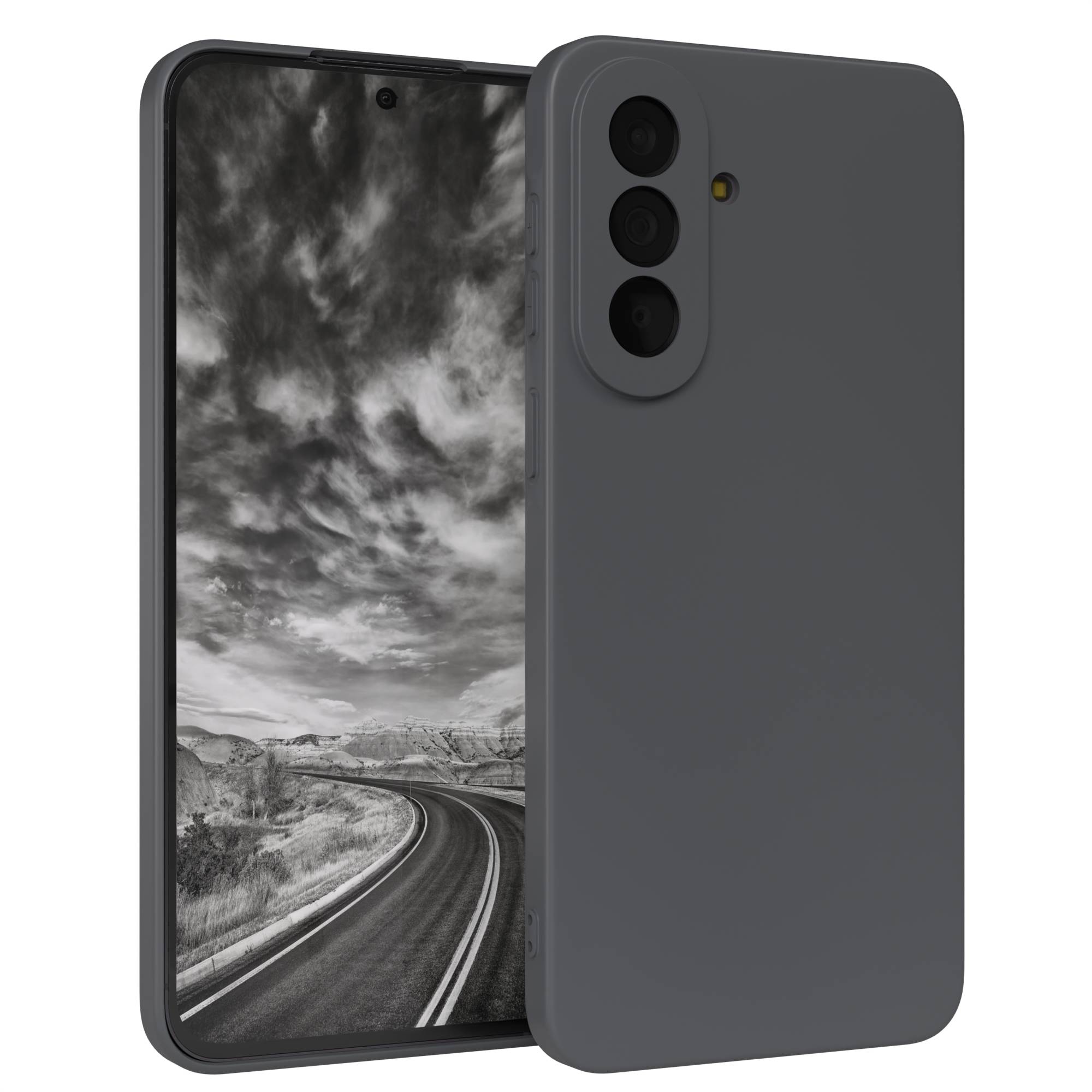 Samsung Galaxy A57 Silikonhülle transparent mit Kameraschutz von EAZY CASE