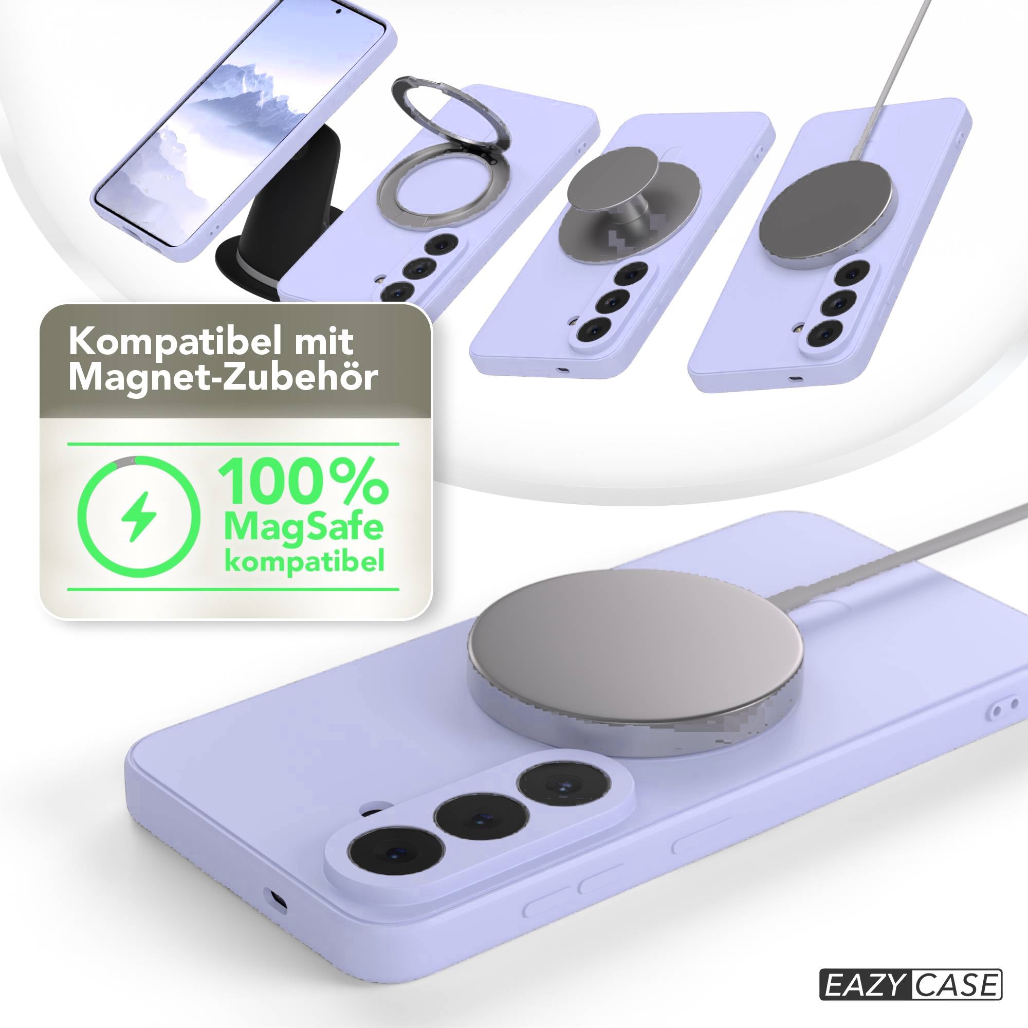 Samsung Galaxy S26 MagSafe Silikonhülle mit Kameraschutz und magnetischer Funktion