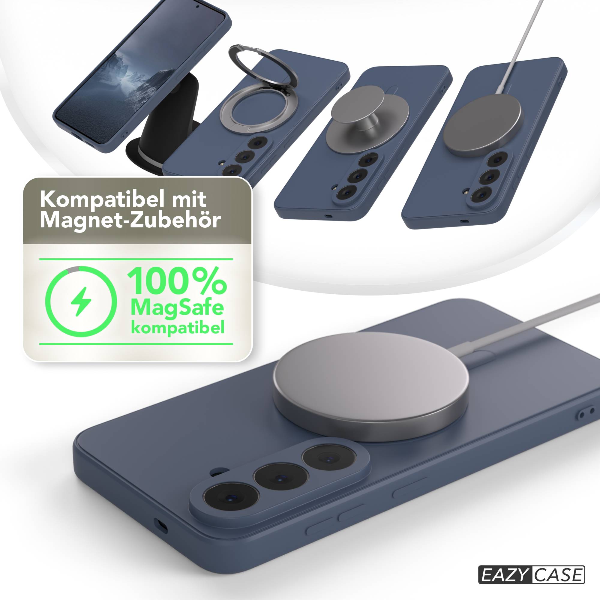 Samsung Galaxy S26 MagSafe Silikonhülle mit Kameraschutz und magnetischer Funktion