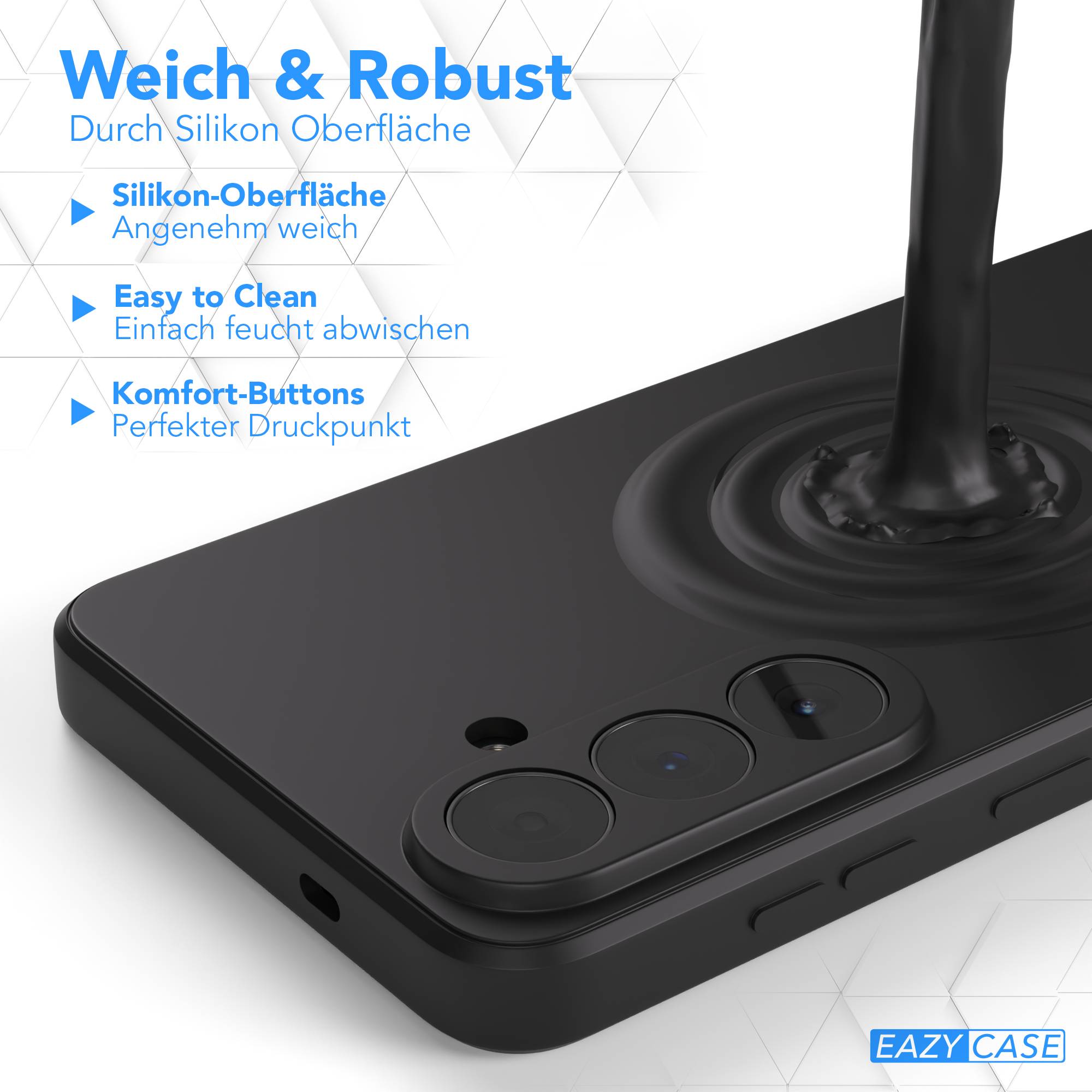 Samsung Galaxy S26 Plus MagSafe Silikonhülle mit Kameraschutz von EAZY CASE