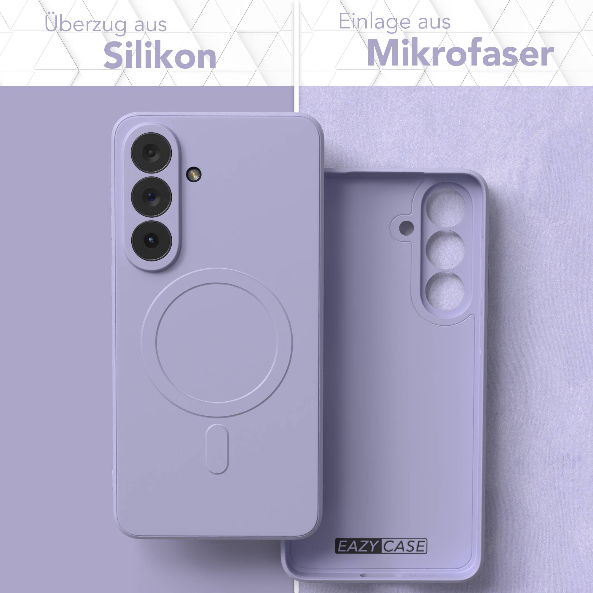 Samsung Galaxy S26 Plus MagSafe Silikonhülle mit Kameraschutz von EAZY CASE