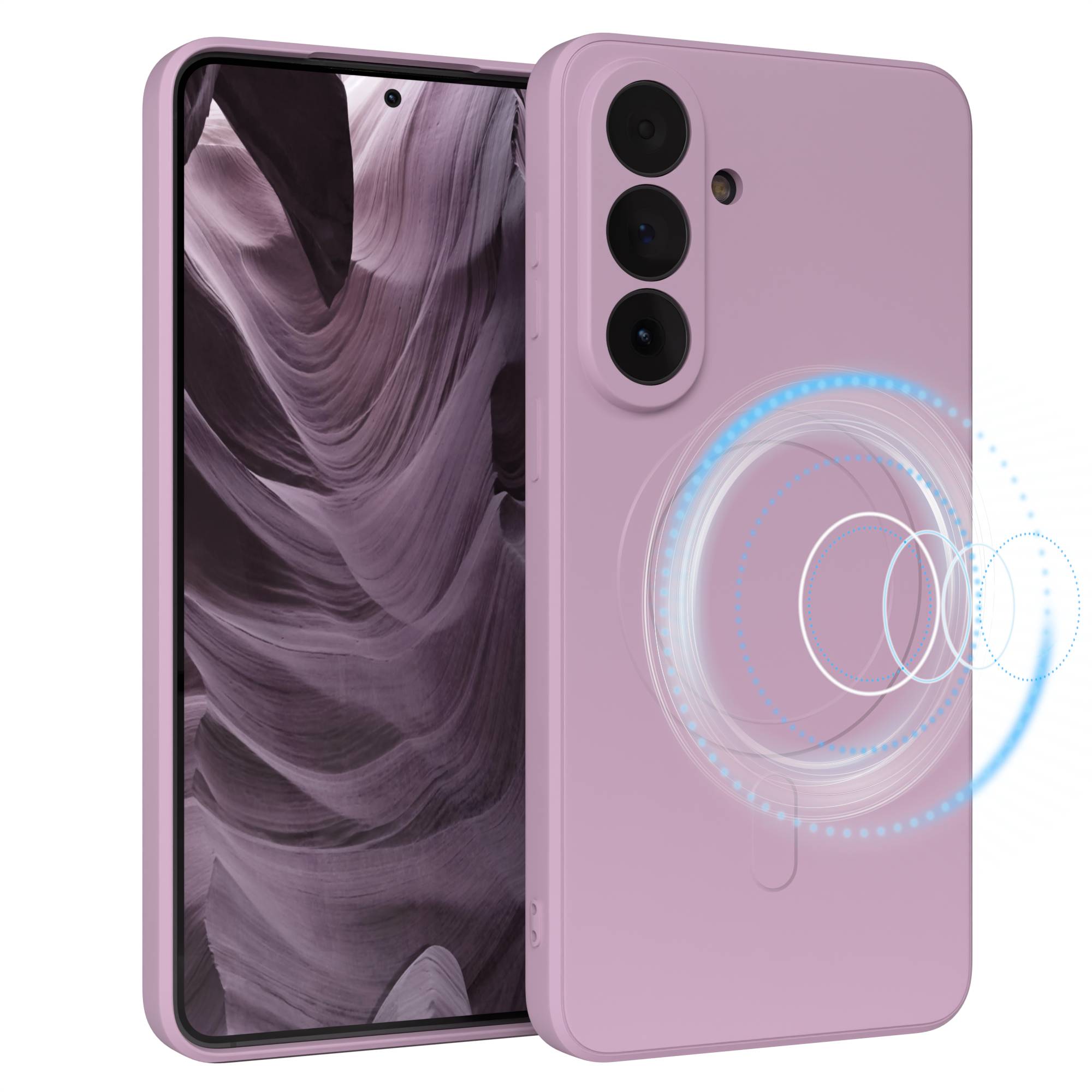 Samsung Galaxy S26 Plus MagSafe Silikonhülle mit Kameraschutz von EAZY CASE