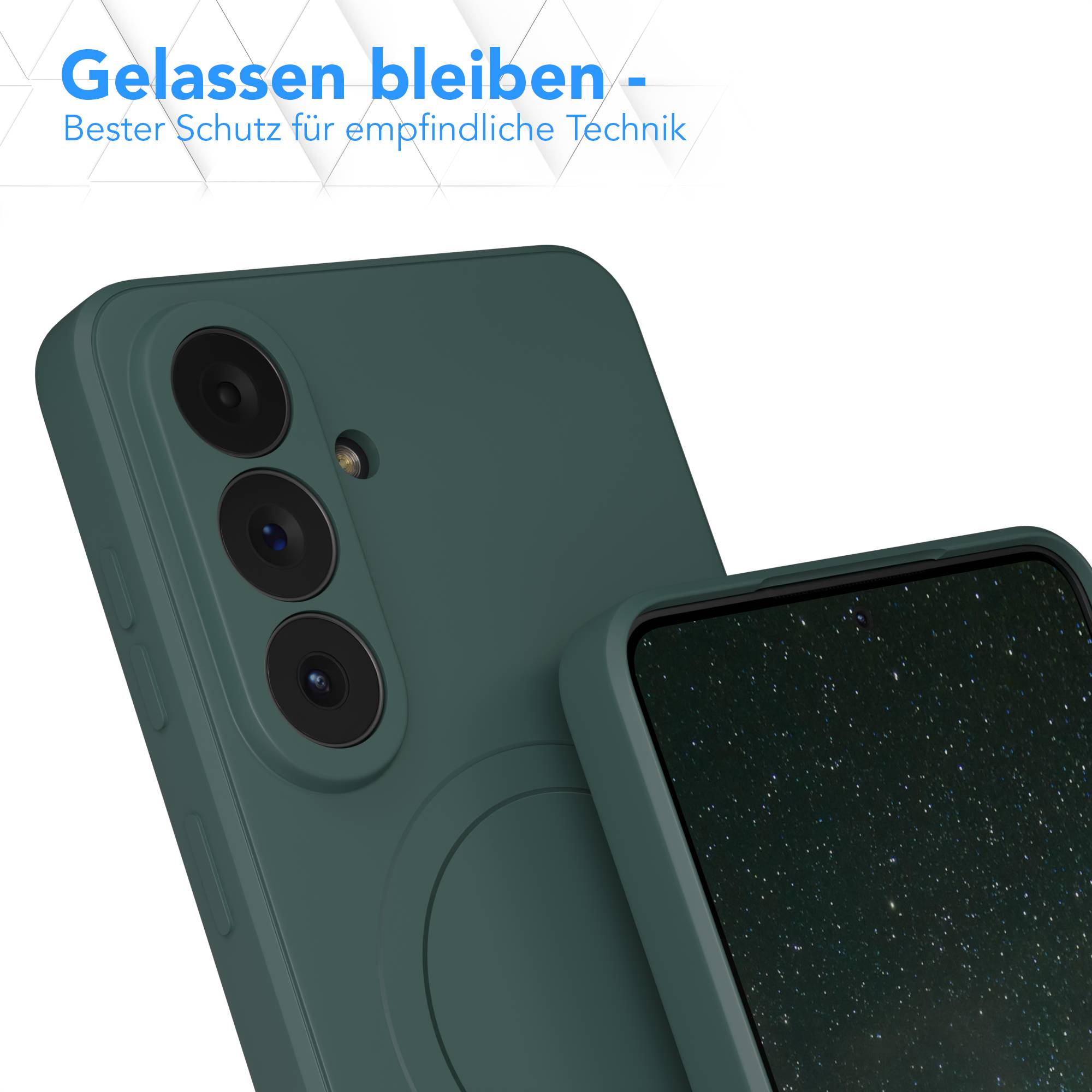 Samsung Galaxy S26 Plus MagSafe Silikonhülle mit Kameraschutz von EAZY CASE