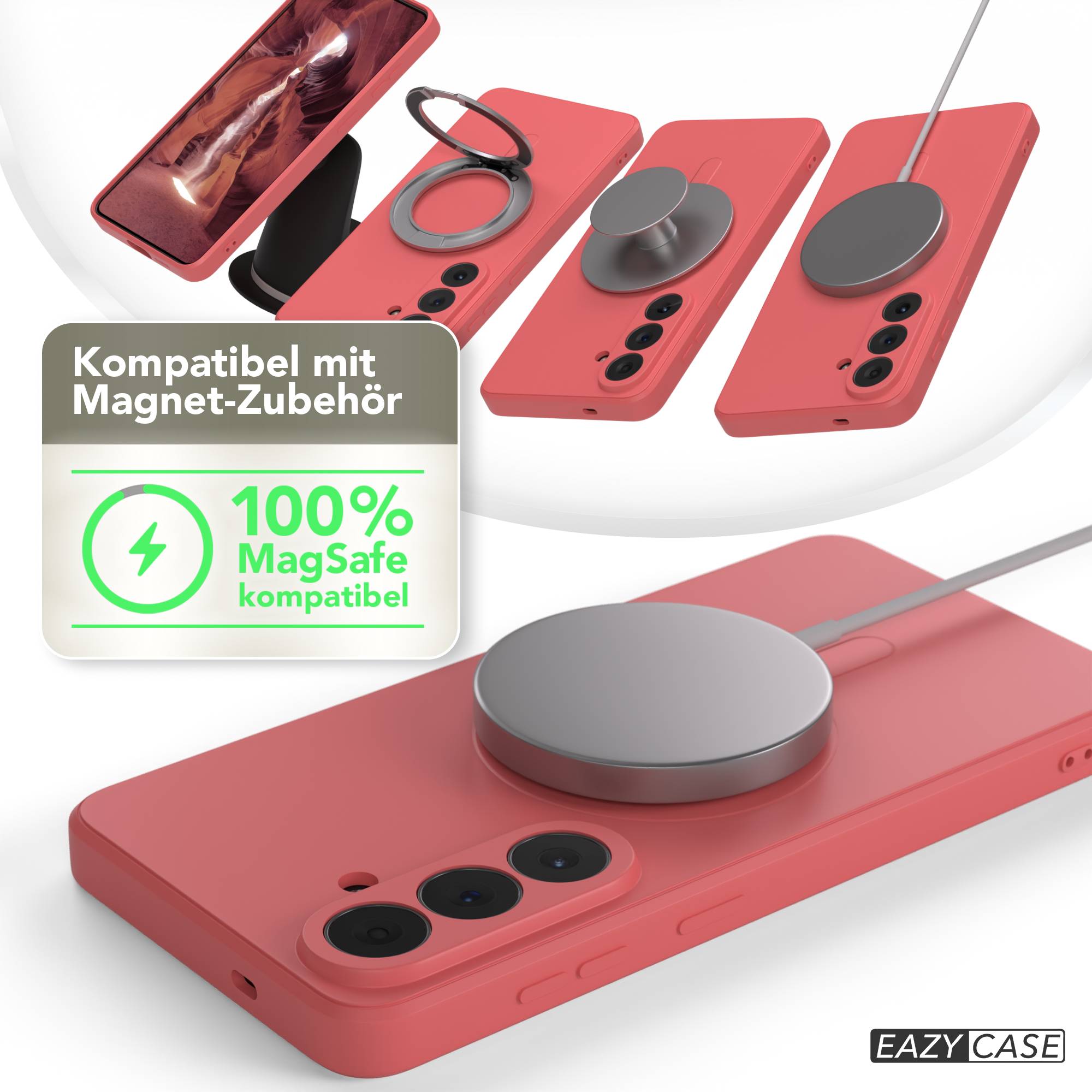 Samsung Galaxy S26 Plus MagSafe Silikonhülle mit Kameraschutz von EAZY CASE
