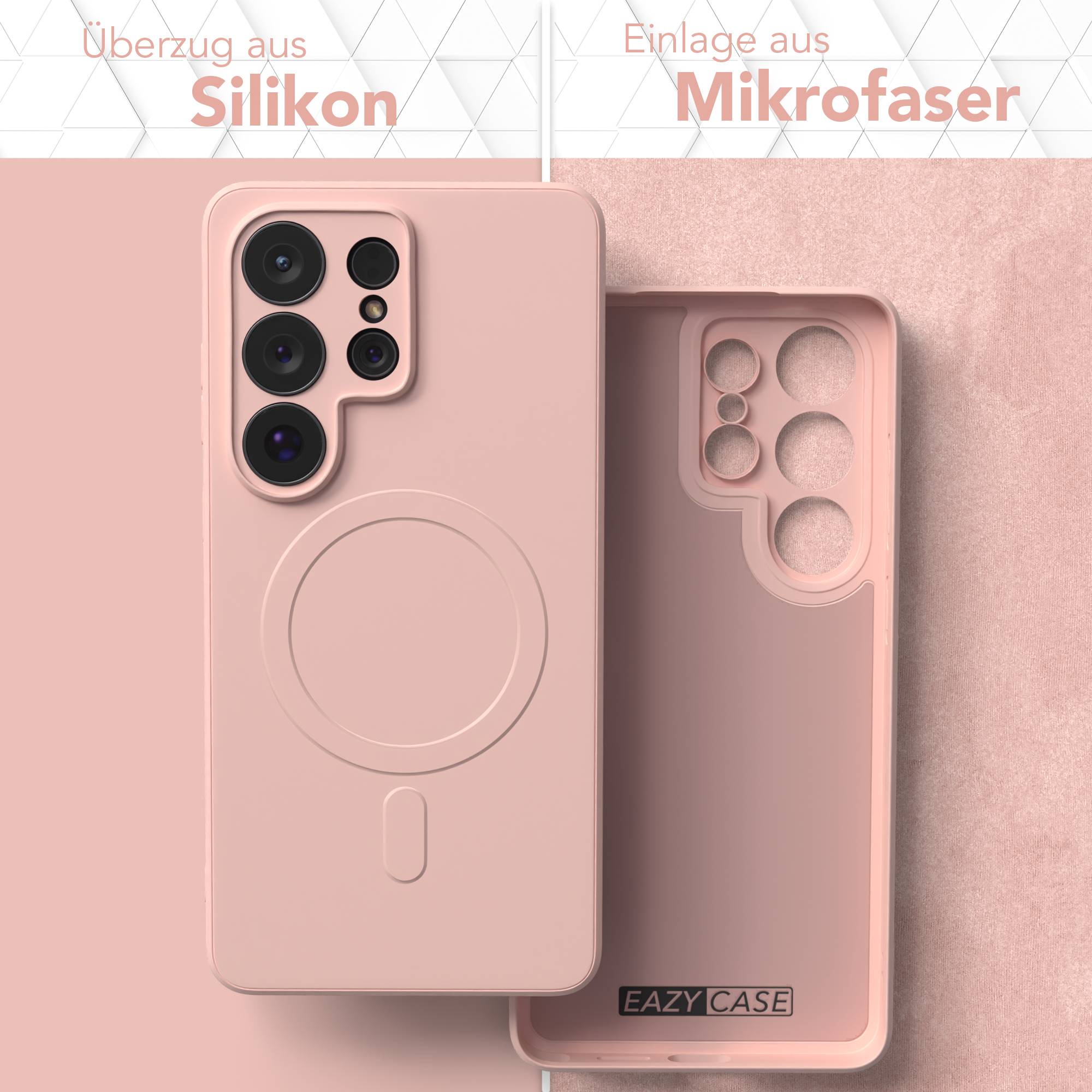 Samsung Galaxy S26 Ultra MagSafe Silikonhülle mit Kameraschutz EAZY CASE