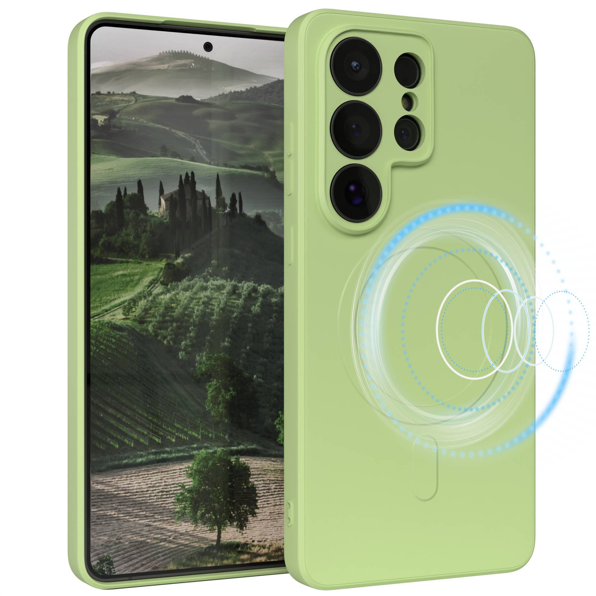 Samsung Galaxy S26 Ultra MagSafe Silikonhülle mit Kameraschutz EAZY CASE