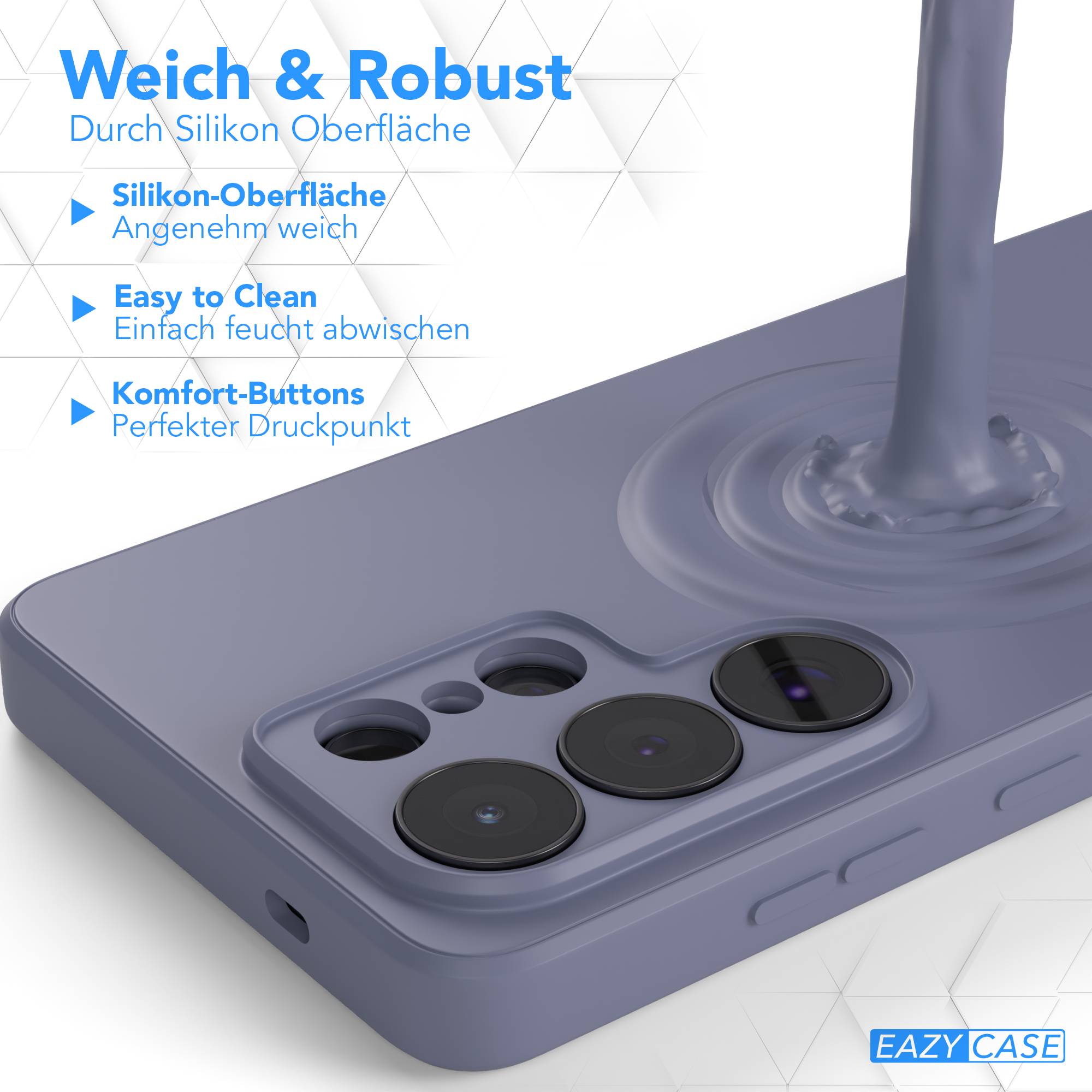 Samsung Galaxy S26 Ultra MagSafe Silikonhülle mit Kameraschutz EAZY CASE