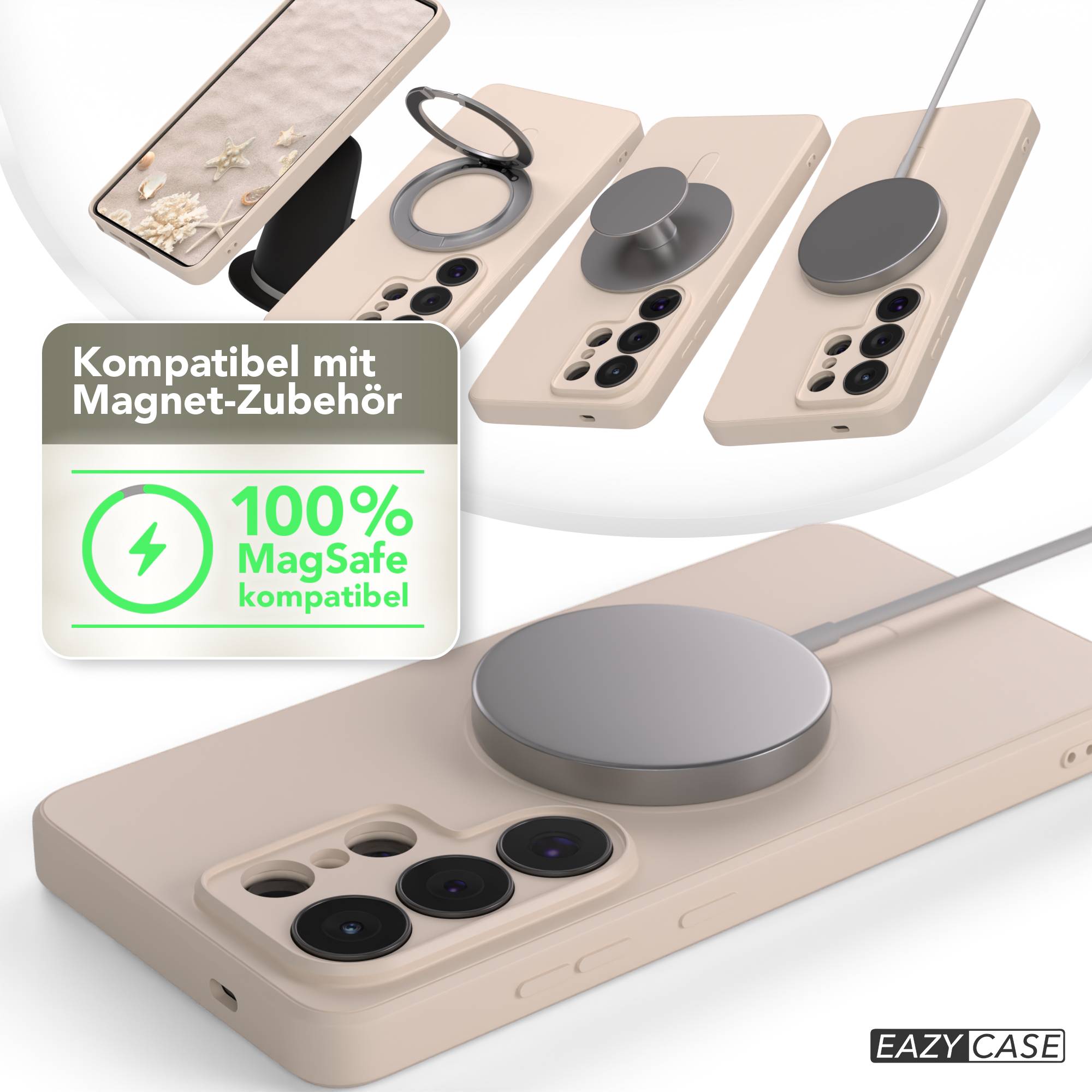Samsung Galaxy S26 Ultra MagSafe Silikonhülle mit Kameraschutz EAZY CASE