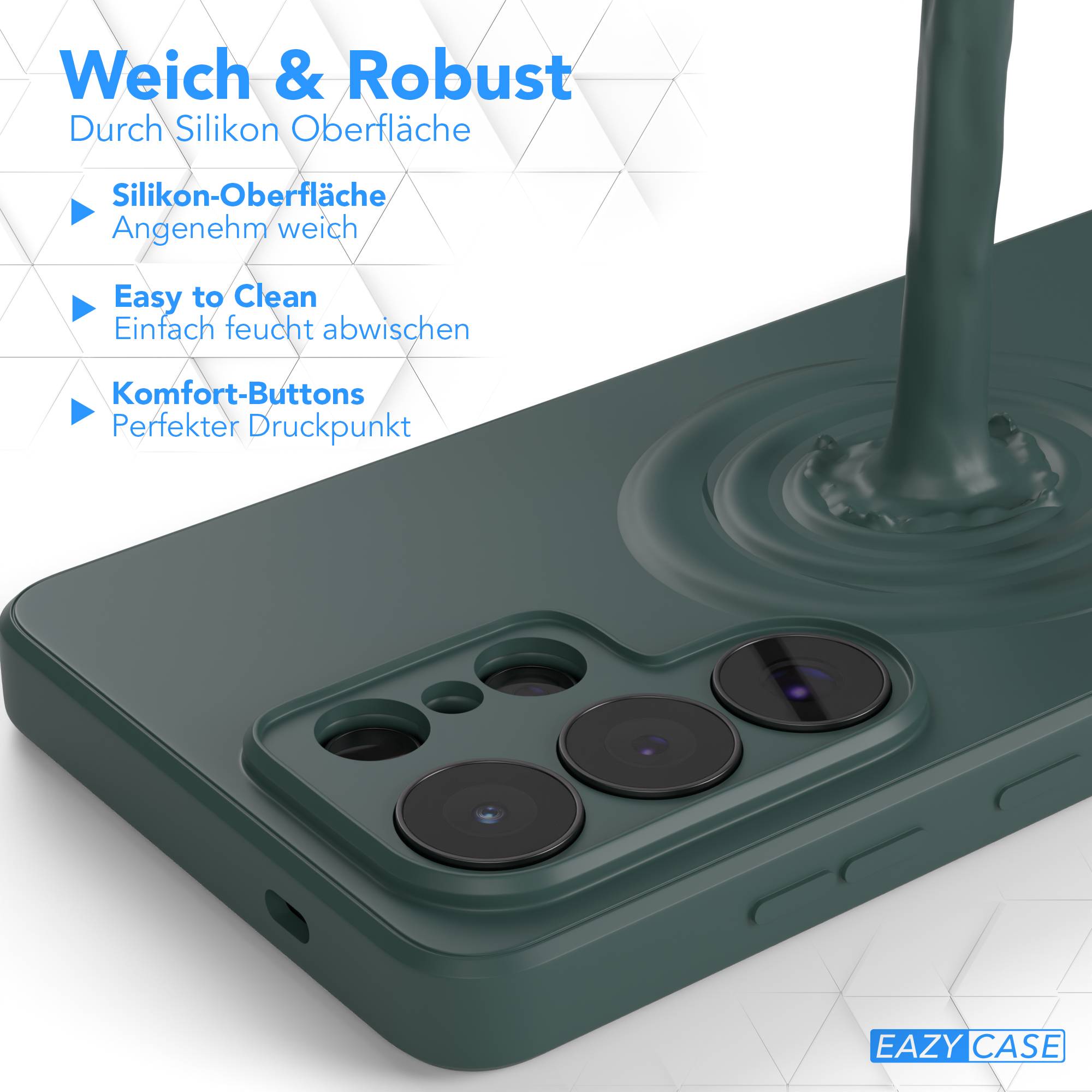 Samsung Galaxy S26 Ultra MagSafe Silikonhülle mit Kameraschutz EAZY CASE