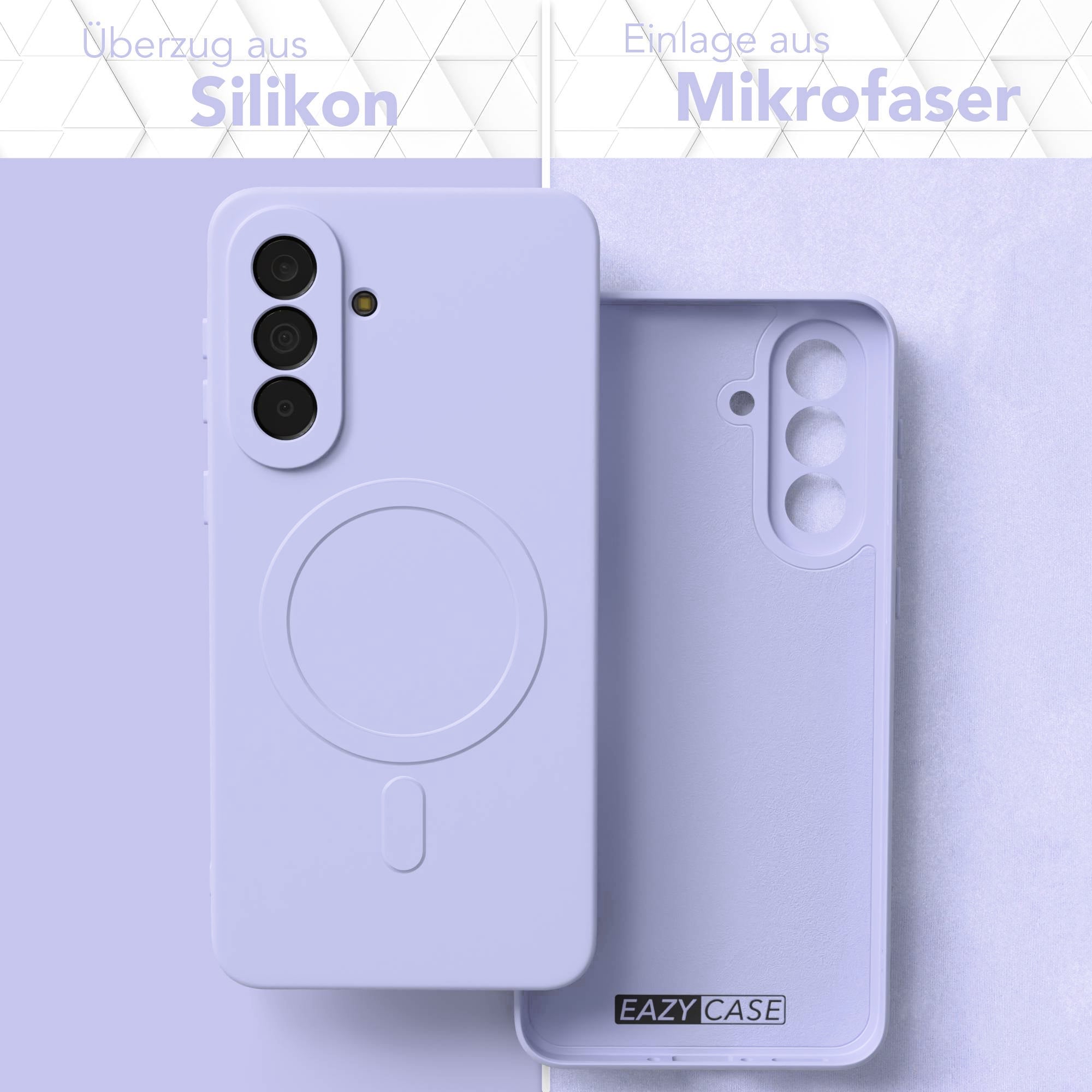 Samsung Galaxy A37 MagSafe Silikonhülle mit Kameraschutz von EAZY CASE