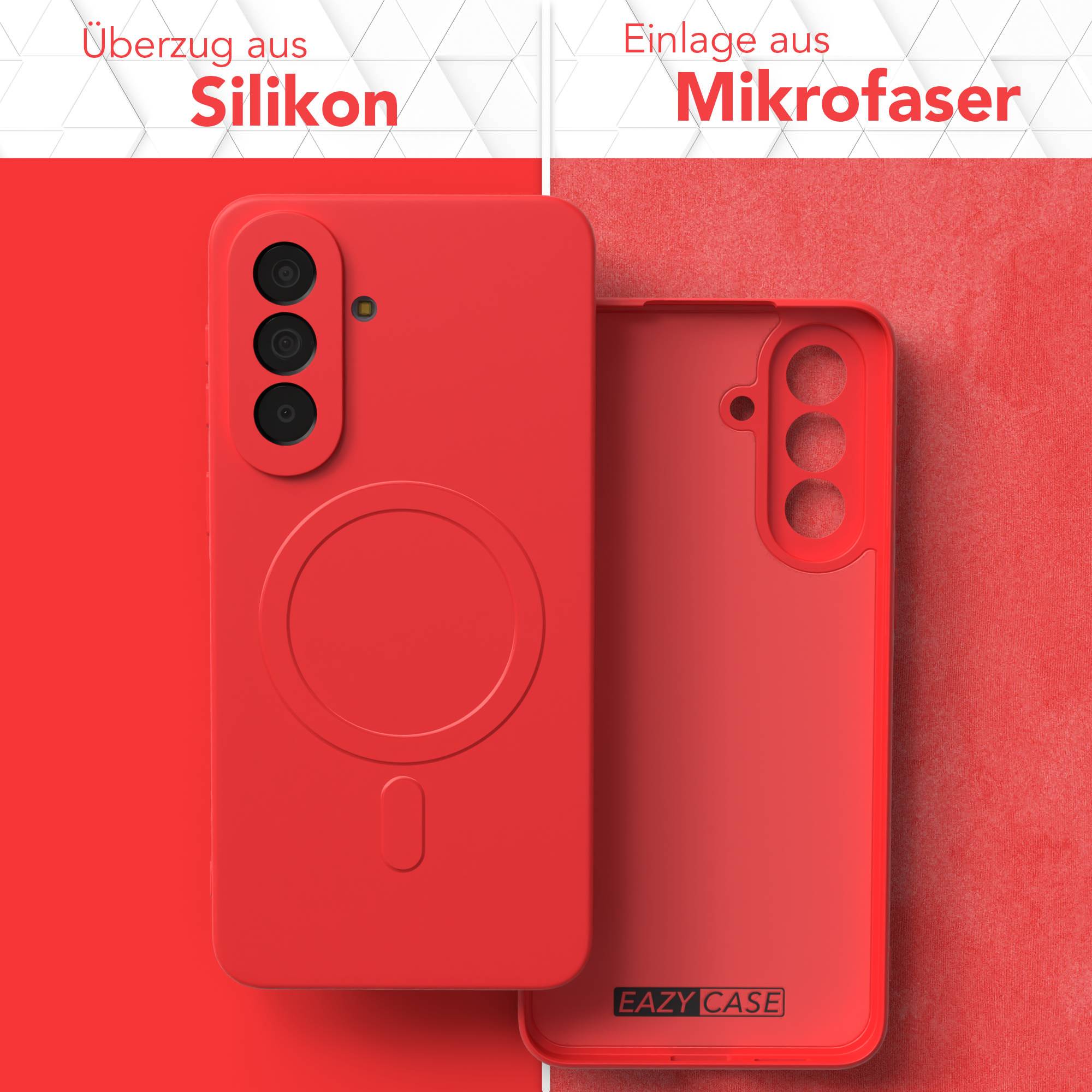 Samsung Galaxy A57 MagSafe Silikonhülle mit Kameraschutz von EAZY CASE