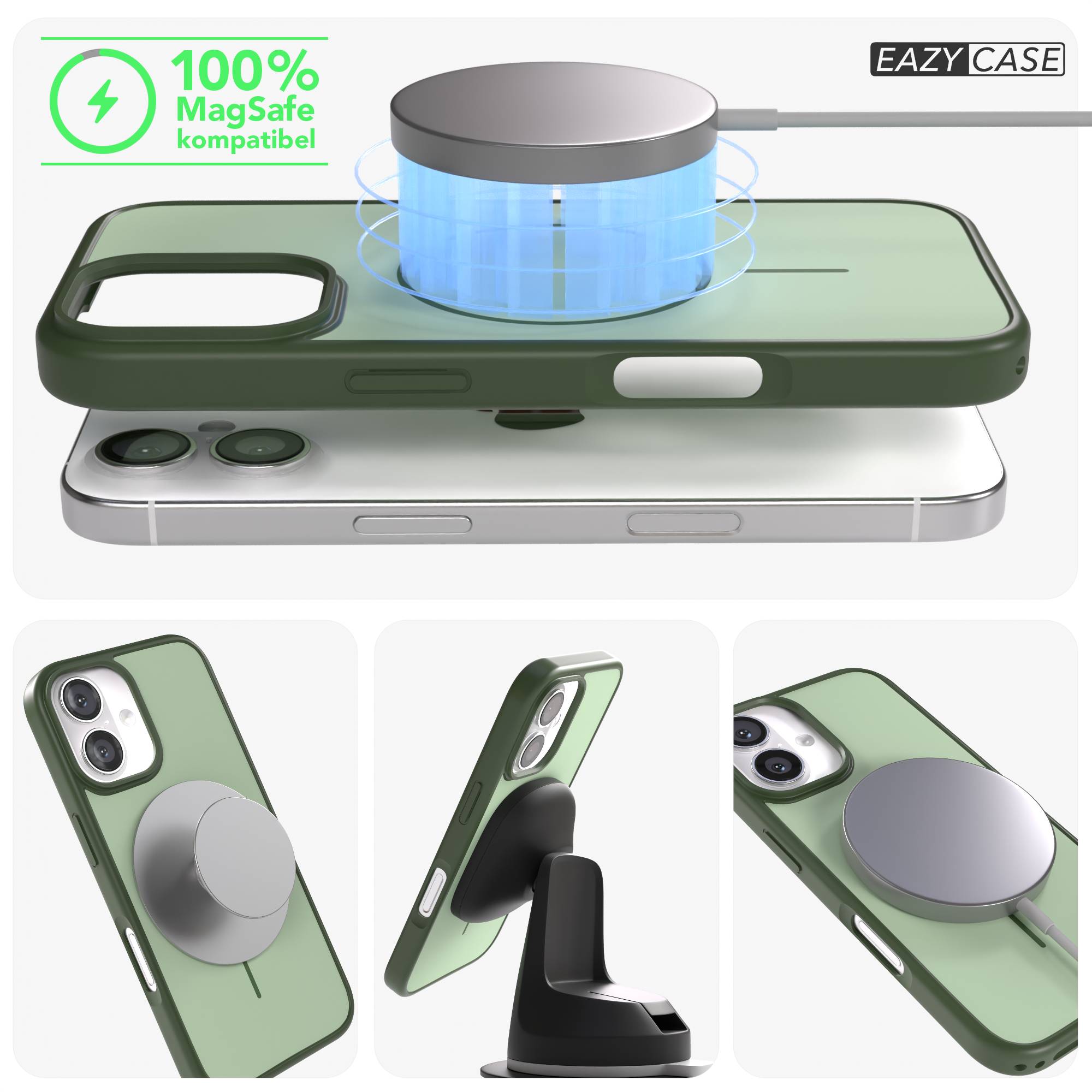 Apple iPhone 16 Bumper Hülle mit MagSafe minimal Design
