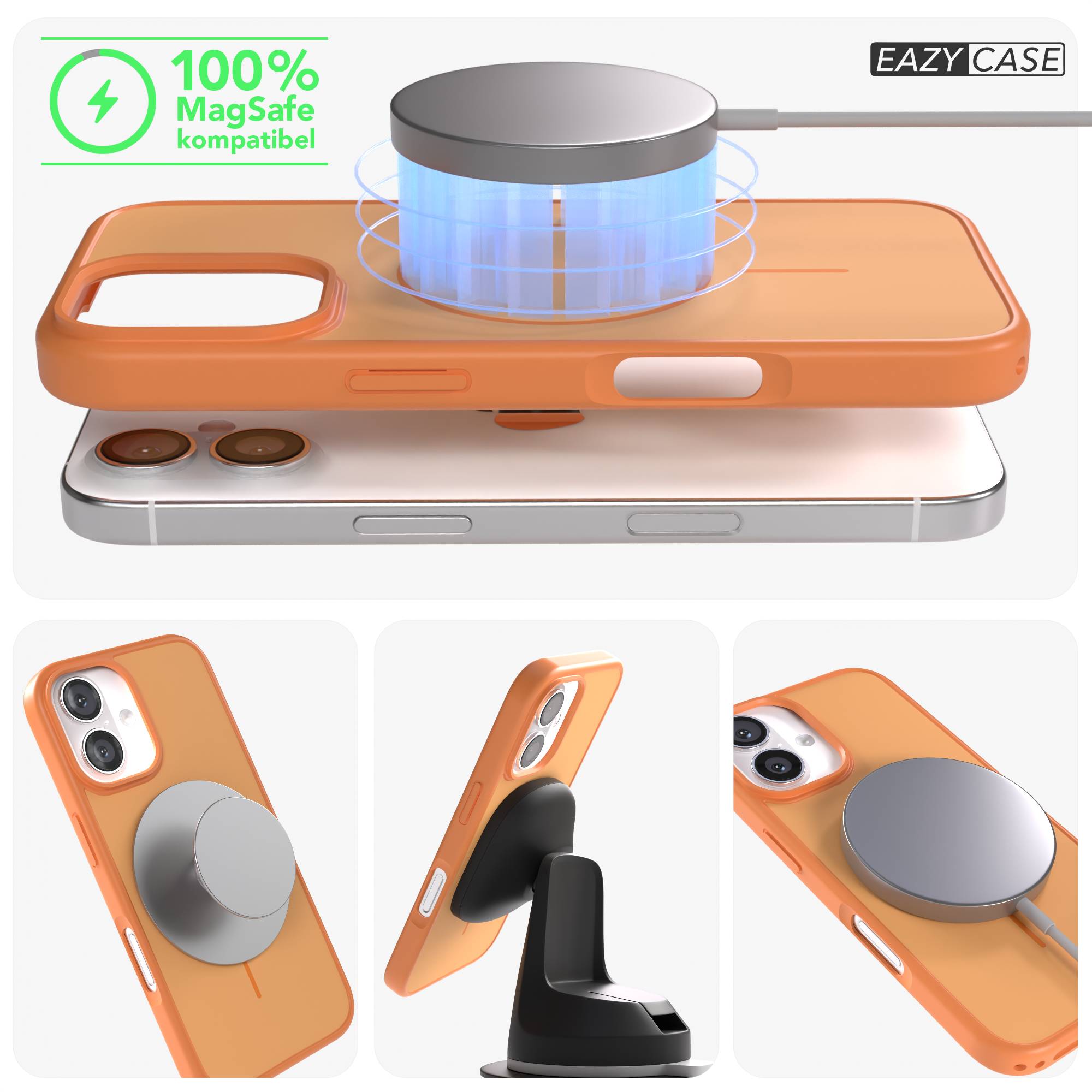 Apple iPhone 16 Bumper Hülle mit MagSafe minimal Design