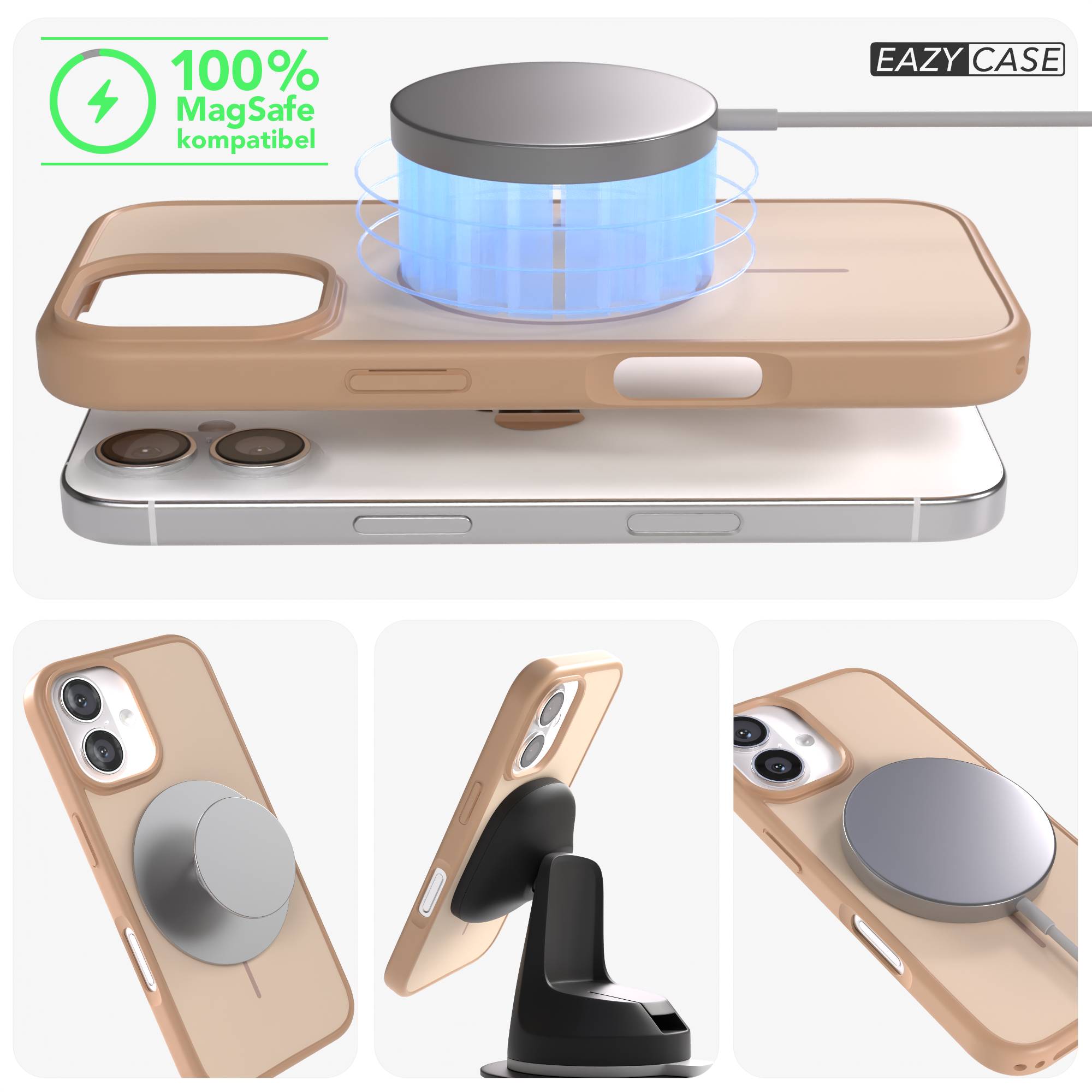 Apple iPhone 16 Bumper Hülle mit MagSafe minimal Design