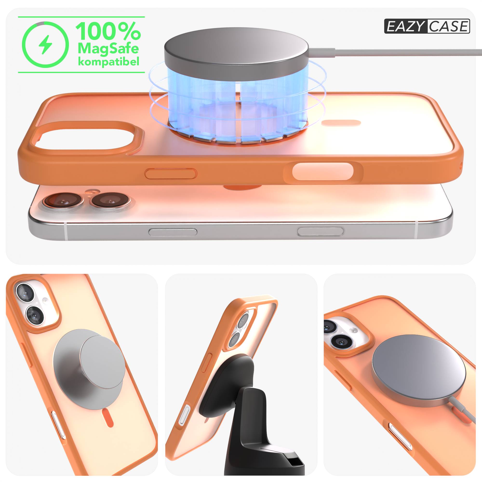 iPhone 16 Plus Outdoor Bumper Hülle mit MagSafe Magnetring