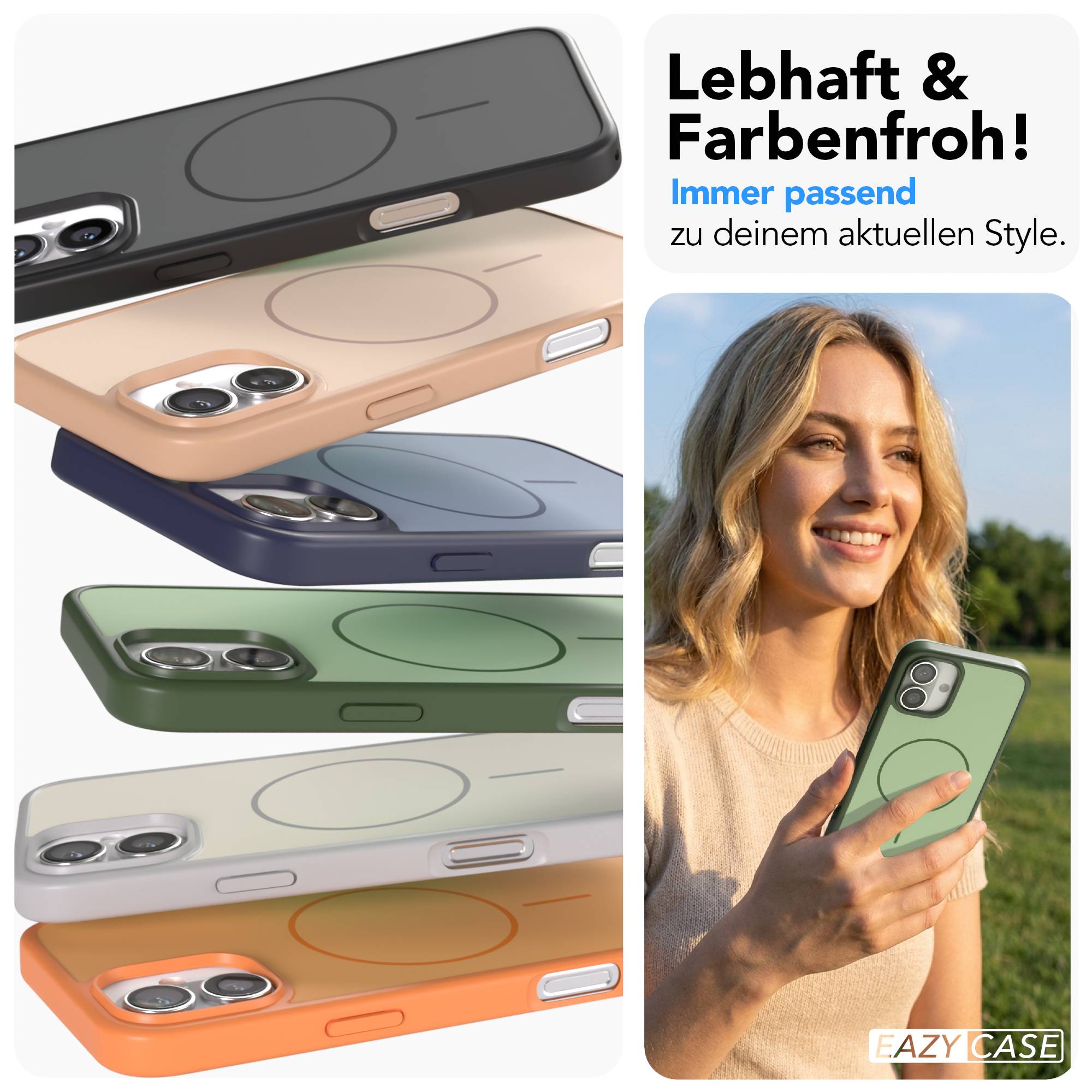 iPhone 16 Plus Bumper Hülle mit MagSafe Funktion von EAZY CASE