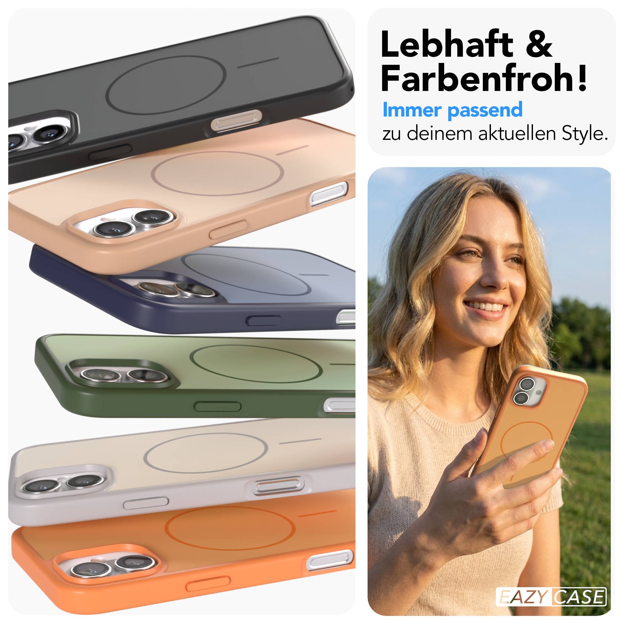 iPhone 16 Plus Bumper Hülle mit MagSafe Funktion von EAZY CASE