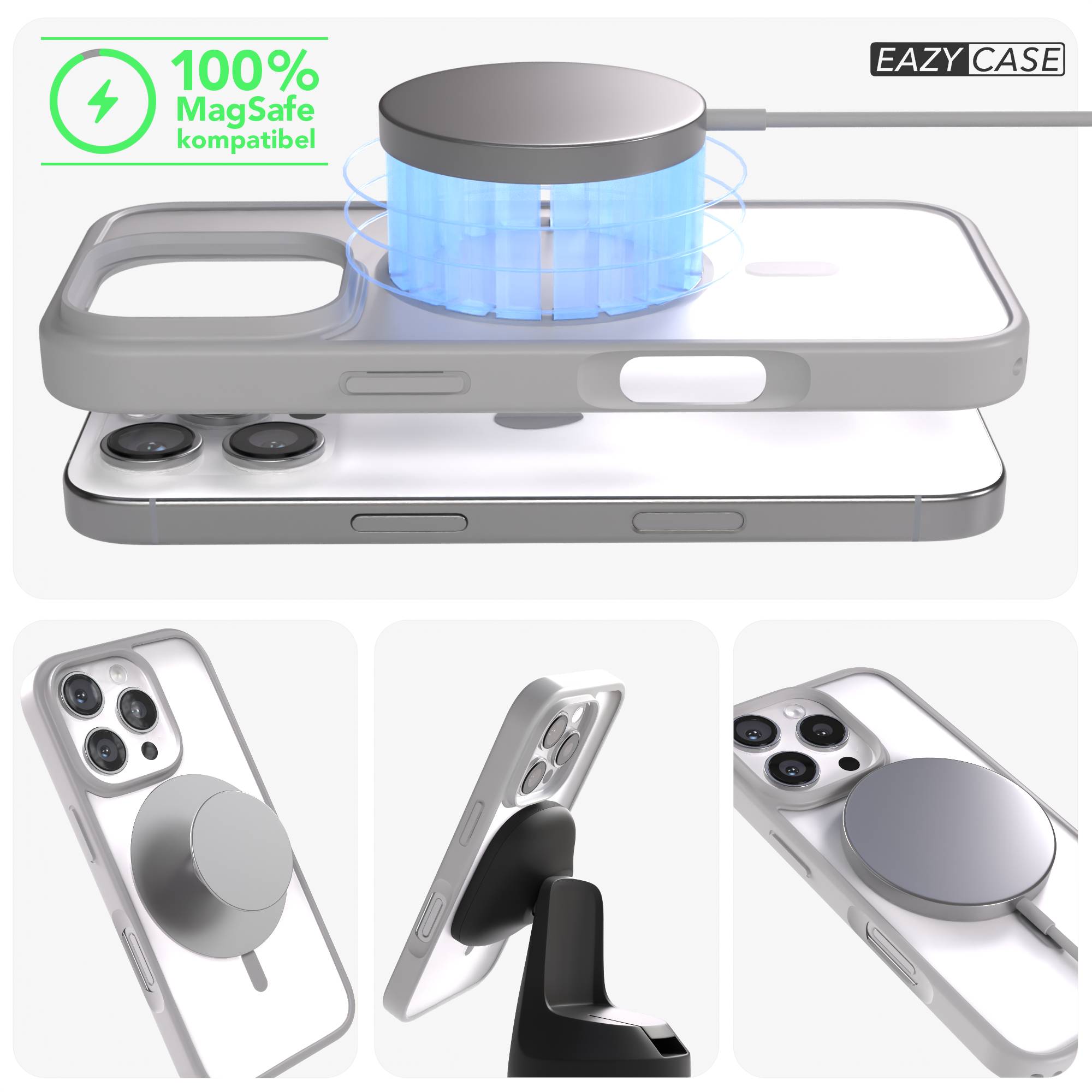 Apple iPhone 16 Pro Bumper Hülle mit MagSafe von EAZY CASE
