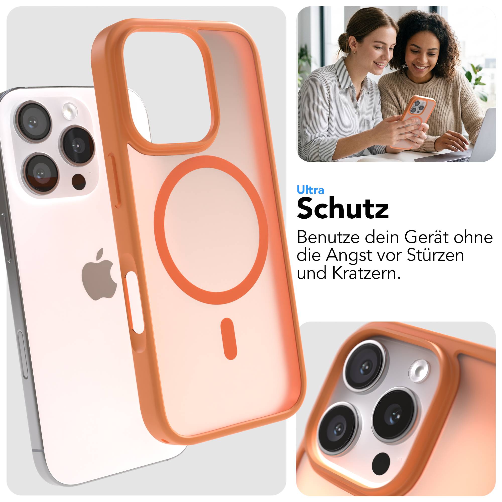 Apple iPhone 16 Pro Bumper Hülle mit MagSafe von EAZY CASE
