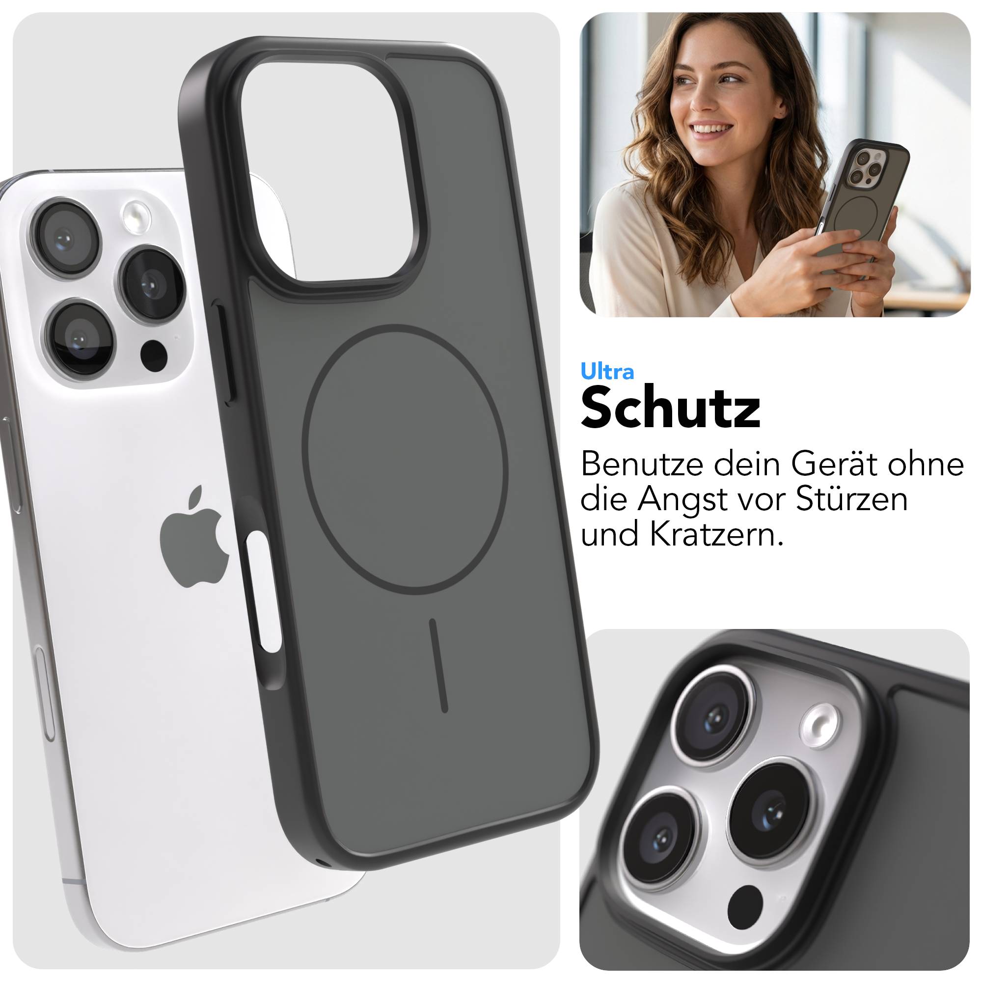 iPhone 16 Pro Bumper Hülle mit MagSafe von EAZY CASE