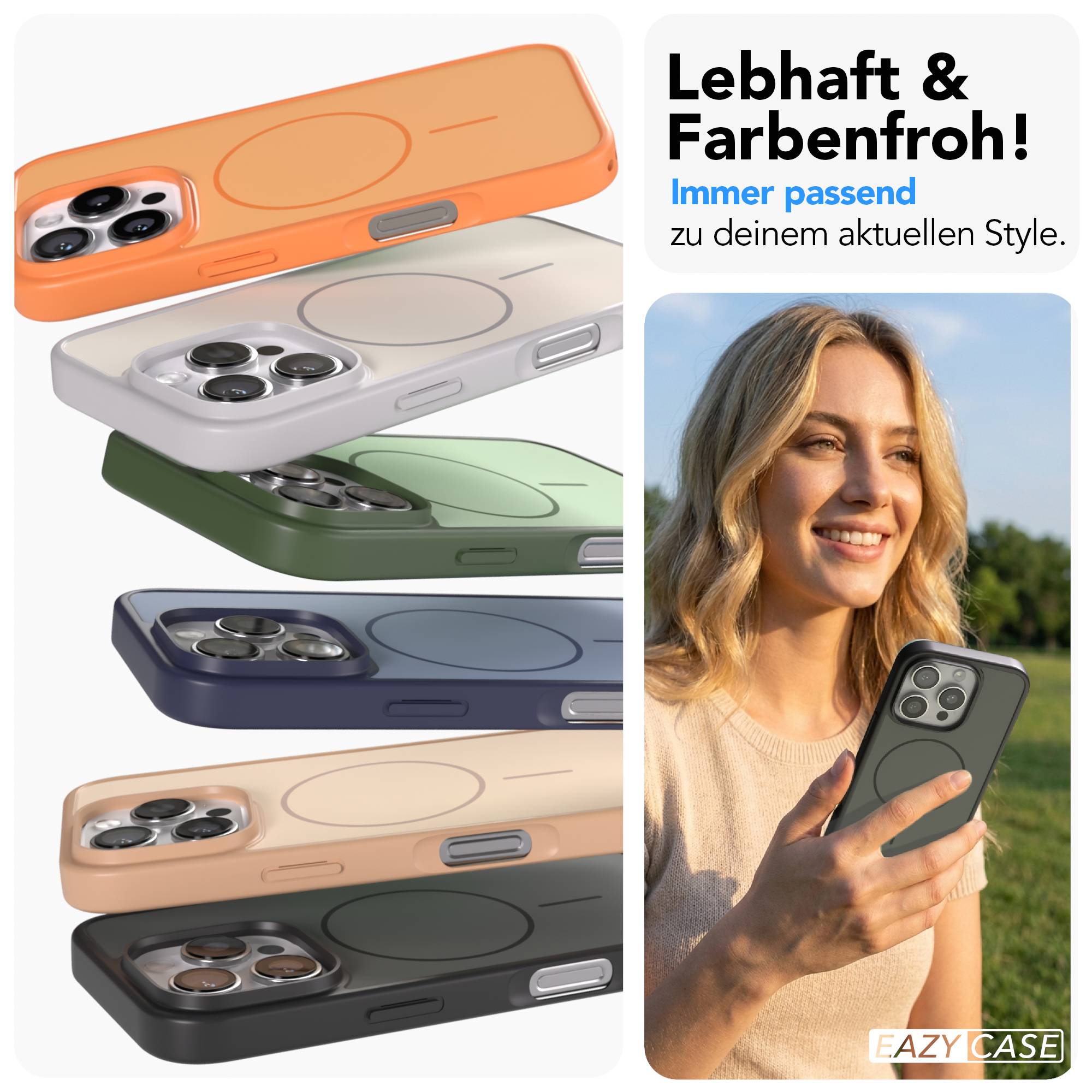 iPhone 16 Pro Bumper Hülle mit MagSafe von EAZY CASE