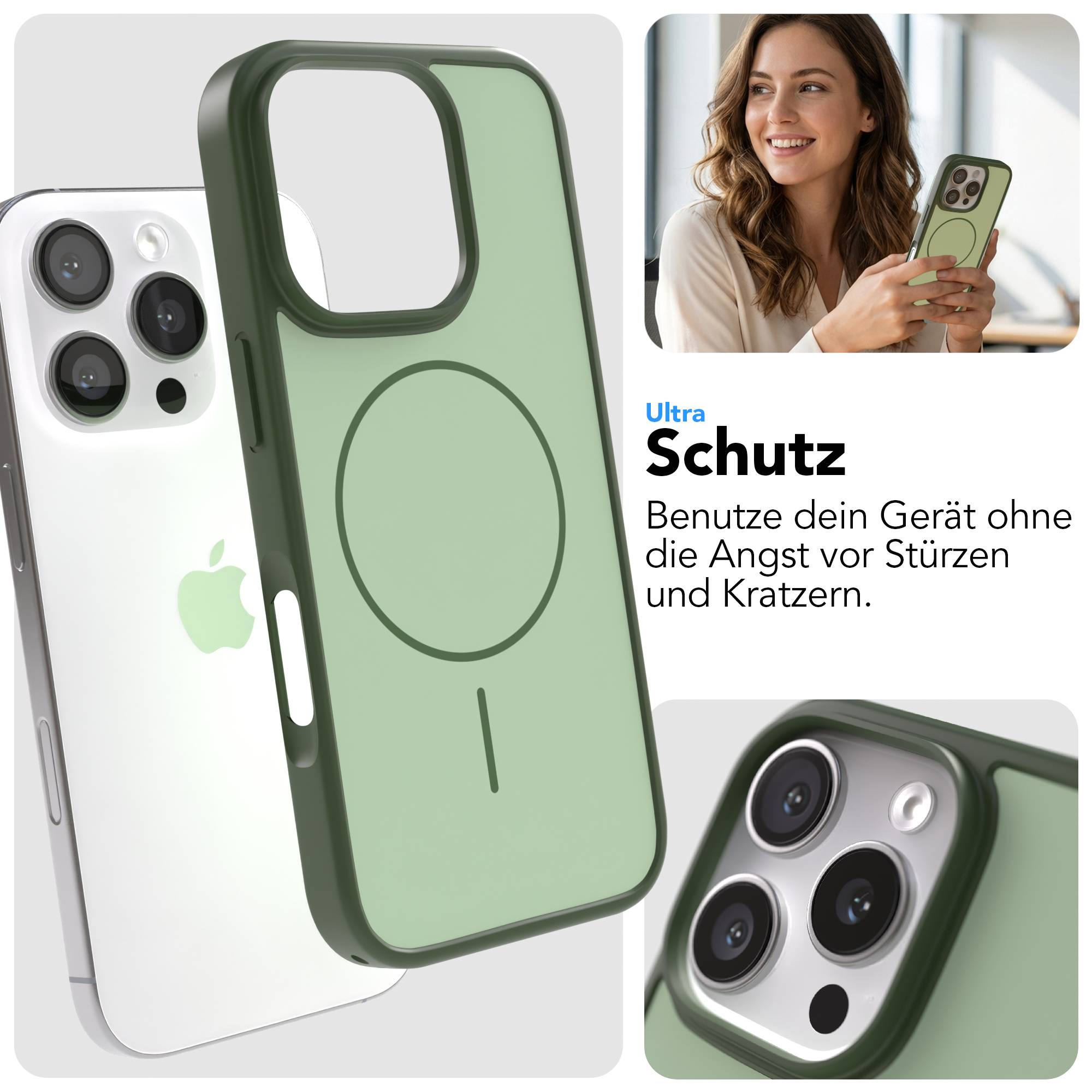 iPhone 16 Pro Bumper Hülle mit MagSafe von EAZY CASE