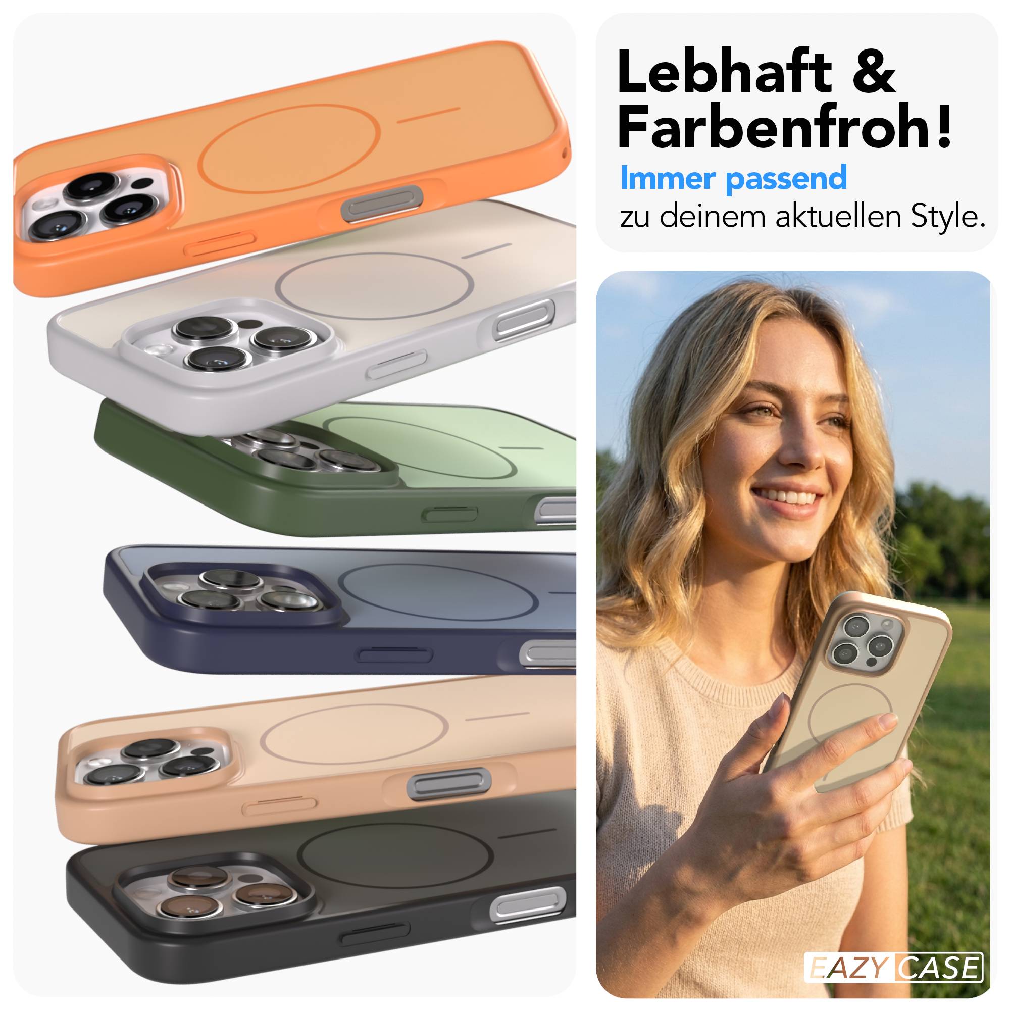 iPhone 16 Pro Bumper Hülle mit MagSafe von EAZY CASE