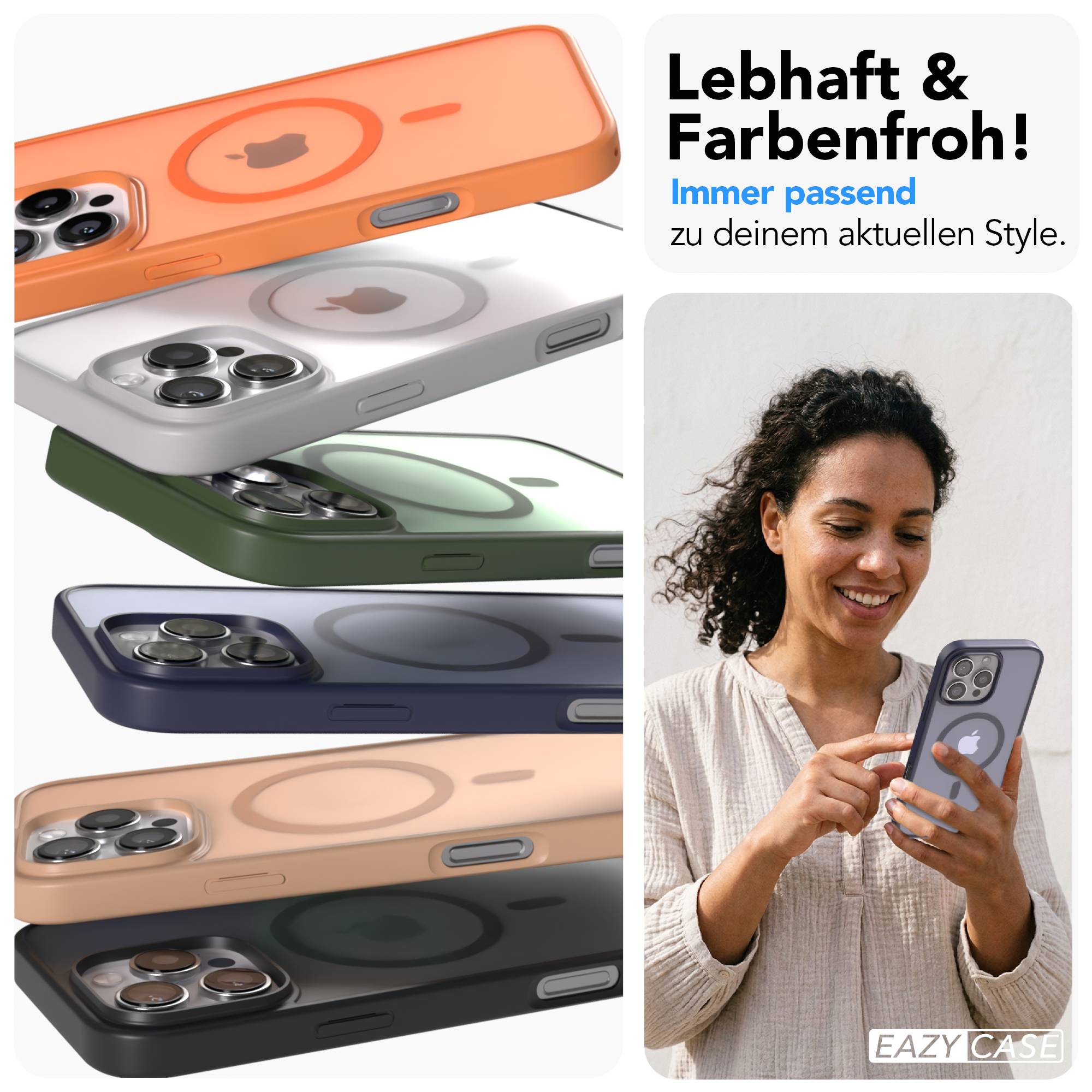 iPhone 16 Pro Max Bumper Hülle mit MagSafe von EAZY CASE